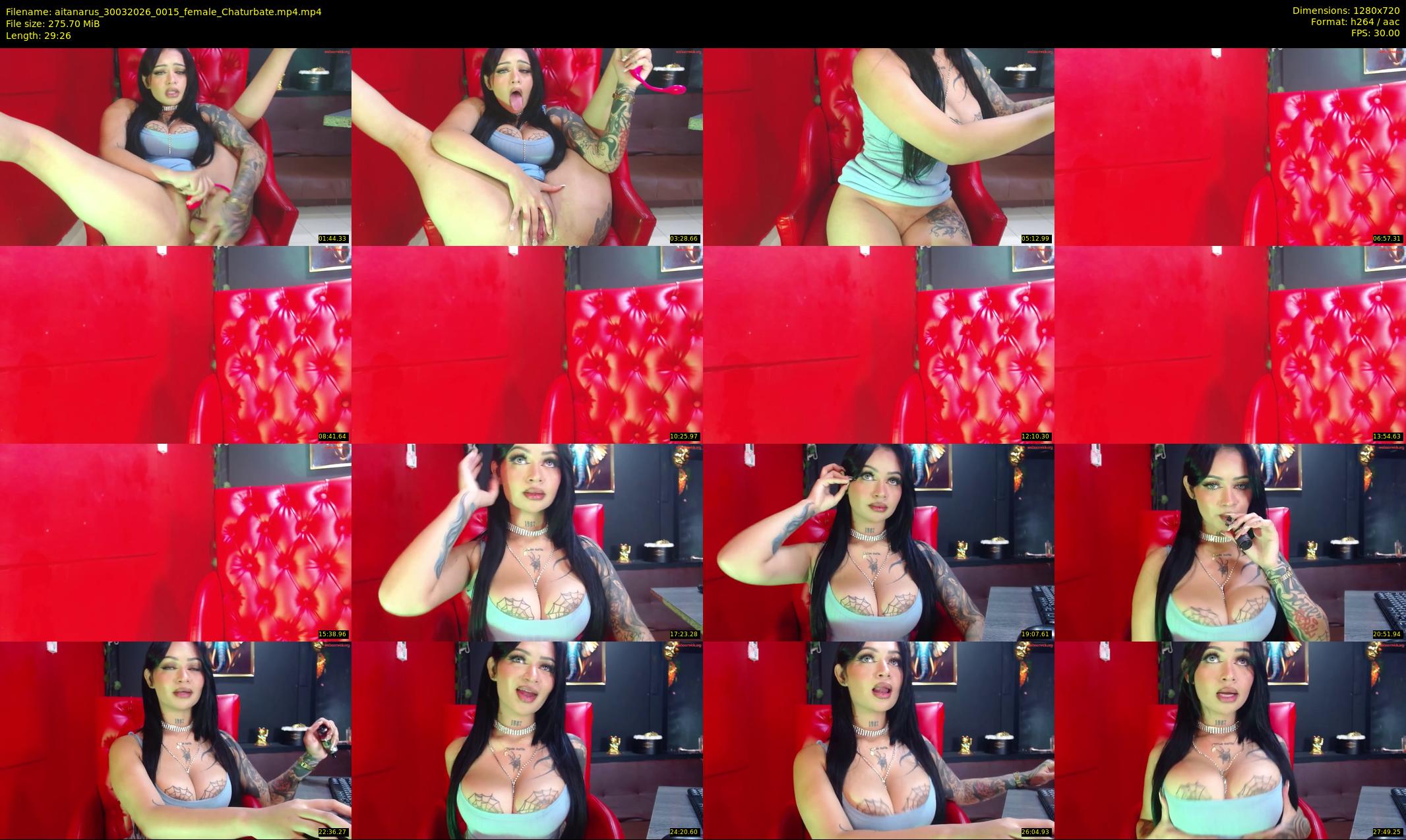 aitanarus — 30 minute Chaturbate female cam show recording, 720p, Mar 30, 2026