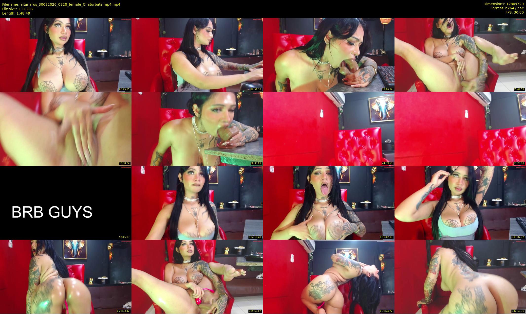 aitanarus — 109 minute Chaturbate female cam show recording, 720p, Mar 30, 2026