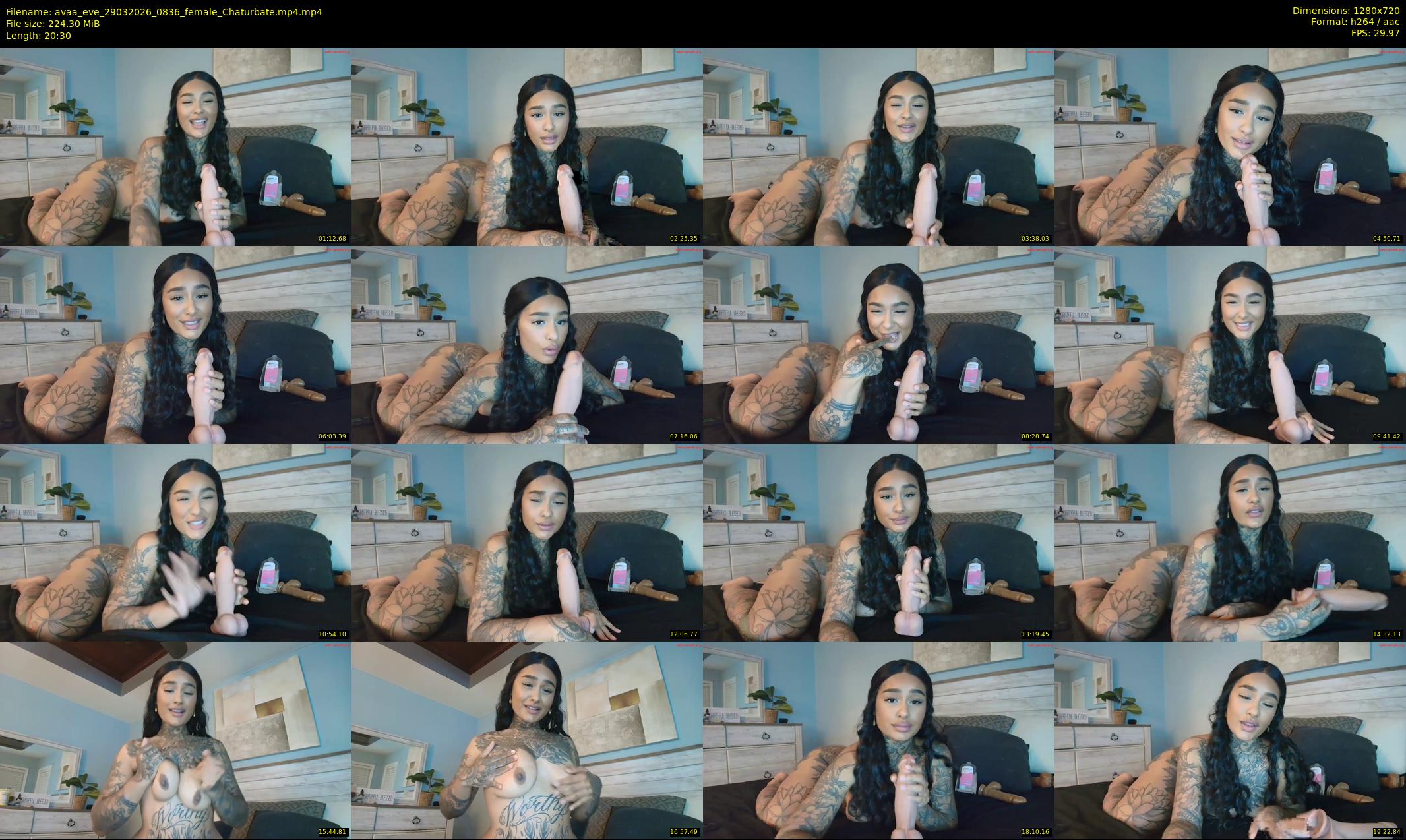 avaa_eve — 21 minute Chaturbate female cam show recording, 720p, Mar 29, 2026