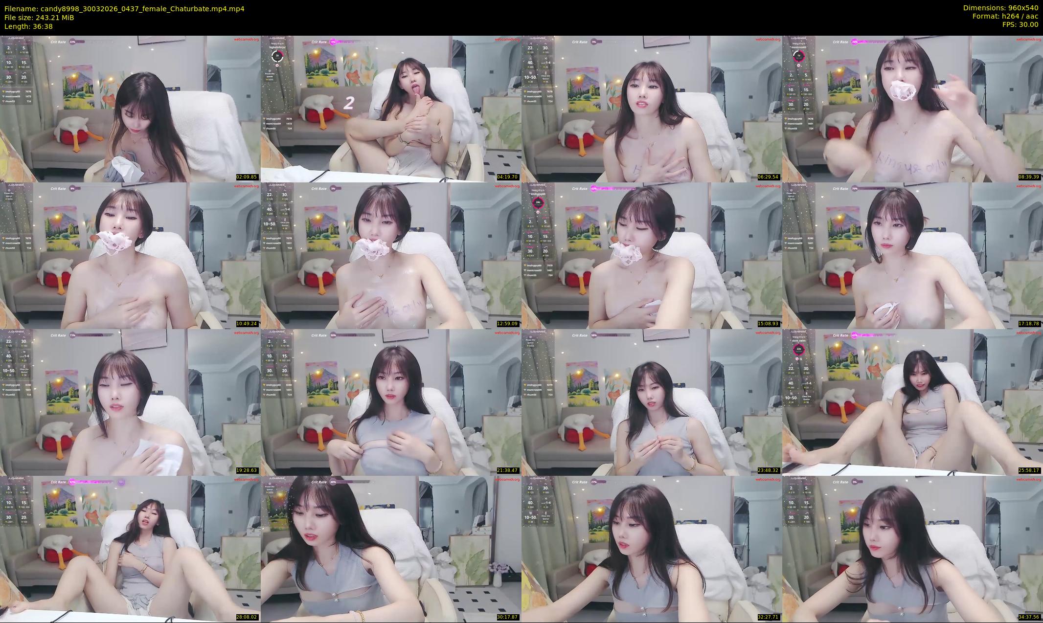 candy8998 — 37 minute Chaturbate female cam show recording, 480p, Mar 30, 2026