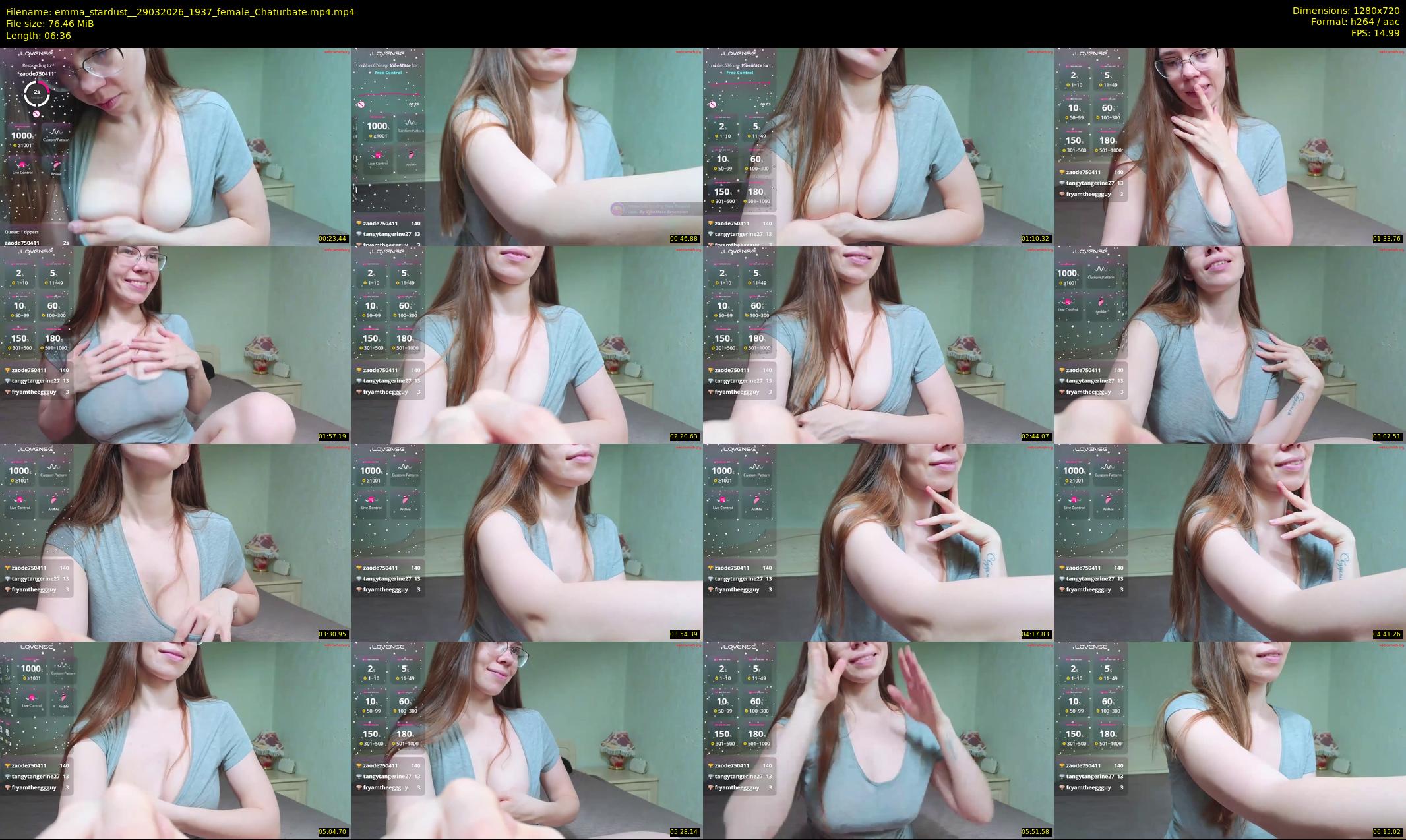 emma_stardust_ — 7 minute Chaturbate female cam show recording, 720p, Mar 29, 2026