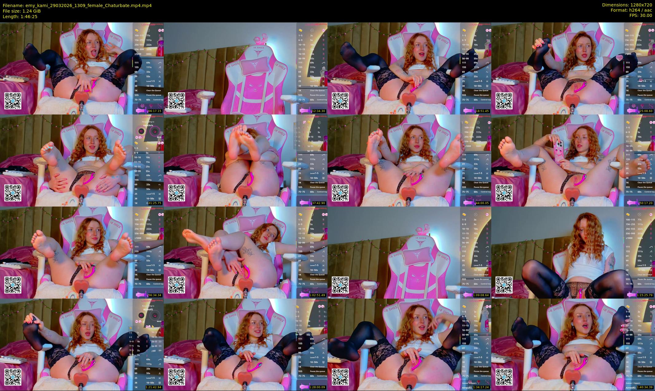 emy_kami — 107 minute Chaturbate female cam show recording, 720p, Mar 29, 2026