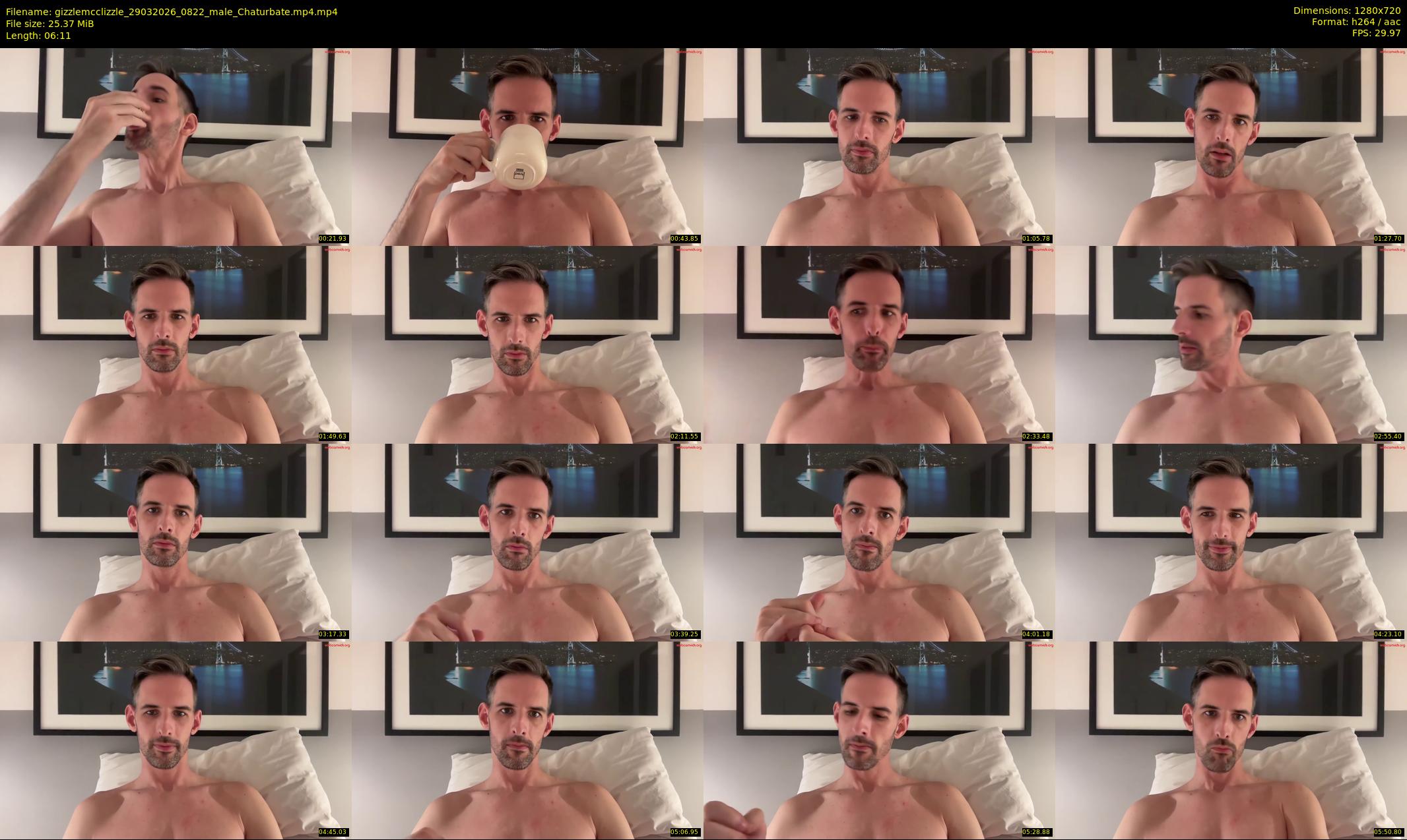 gizzlemcclizzle — 7 minute Chaturbate male cam show recording, 720p, Mar 29, 2026