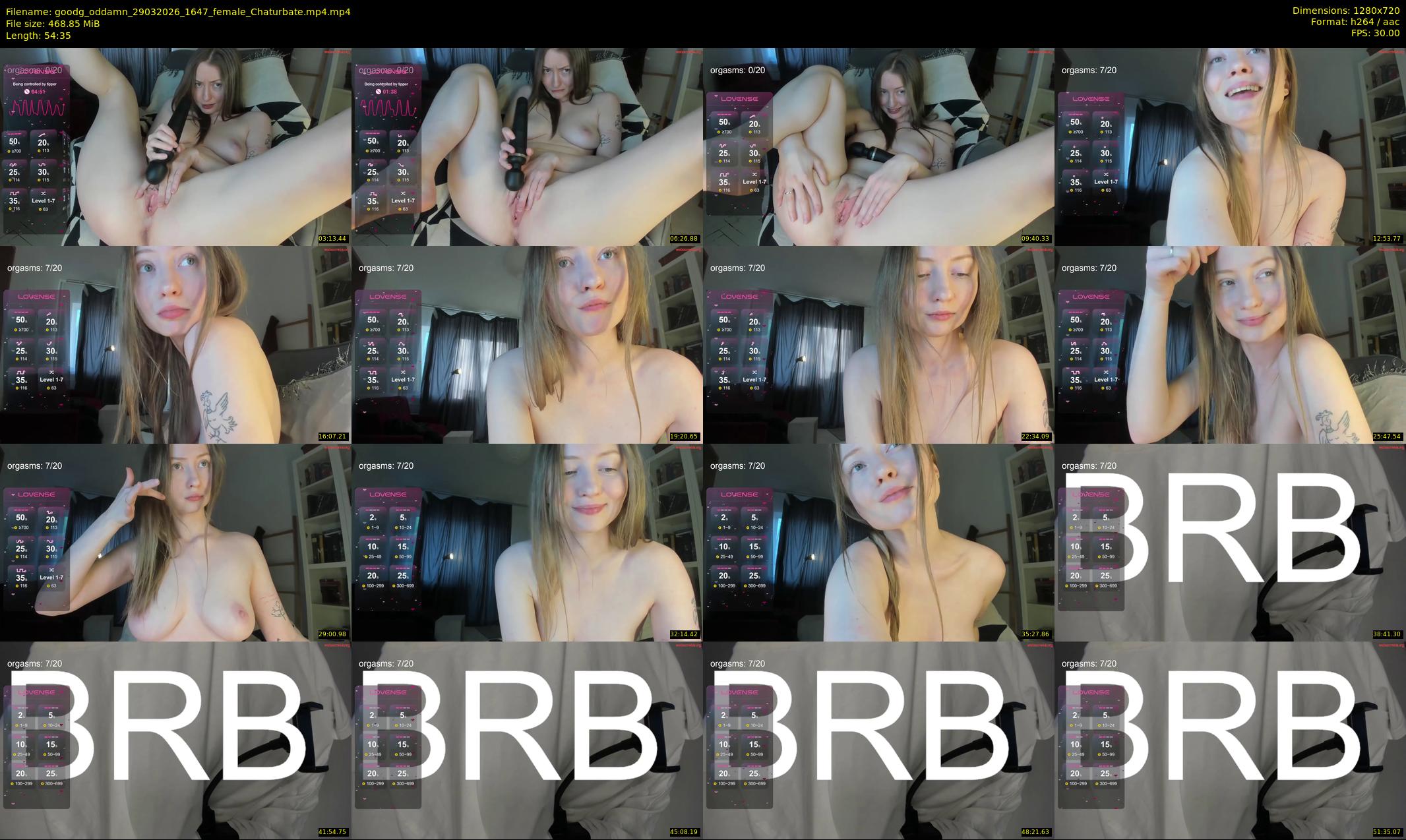 goodg_oddamn — 55 minute Chaturbate female cam show recording, 720p, Mar 29, 2026