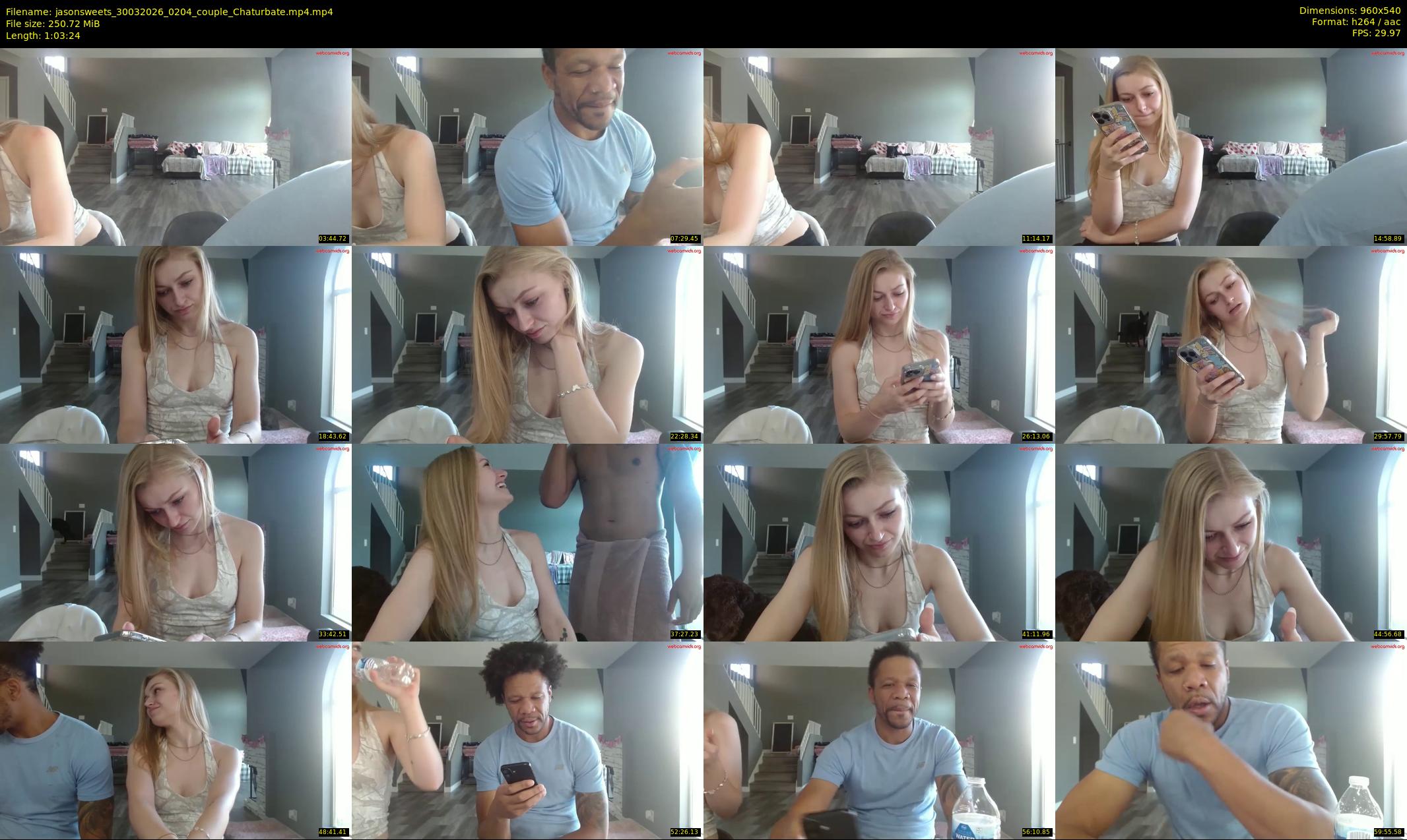 jasonsweets — 64 minute Chaturbate couple cam show recording, 480p, Mar 30, 2026