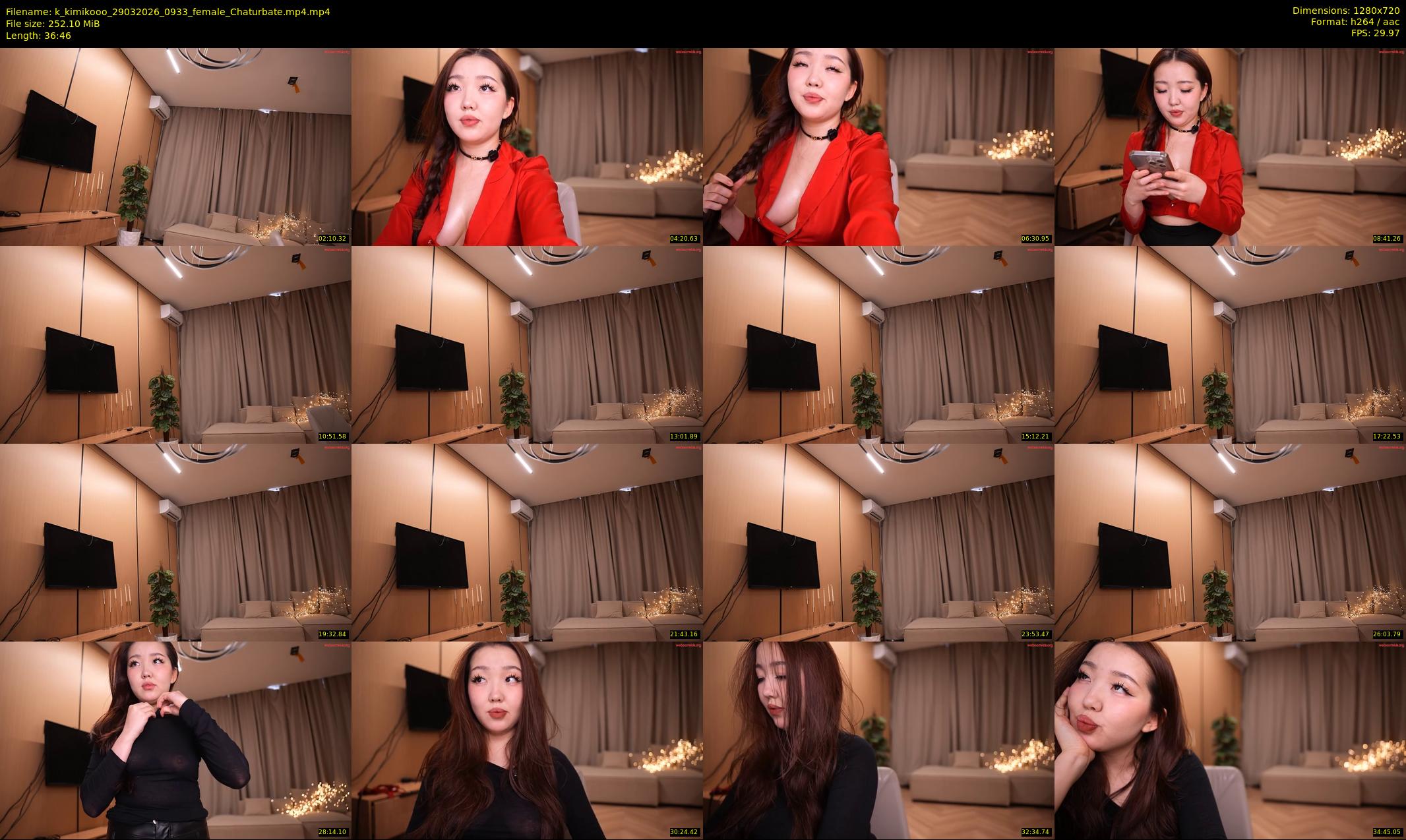 k_kimikooo — 37 minute Chaturbate female cam show recording, 720p, Mar 29, 2026