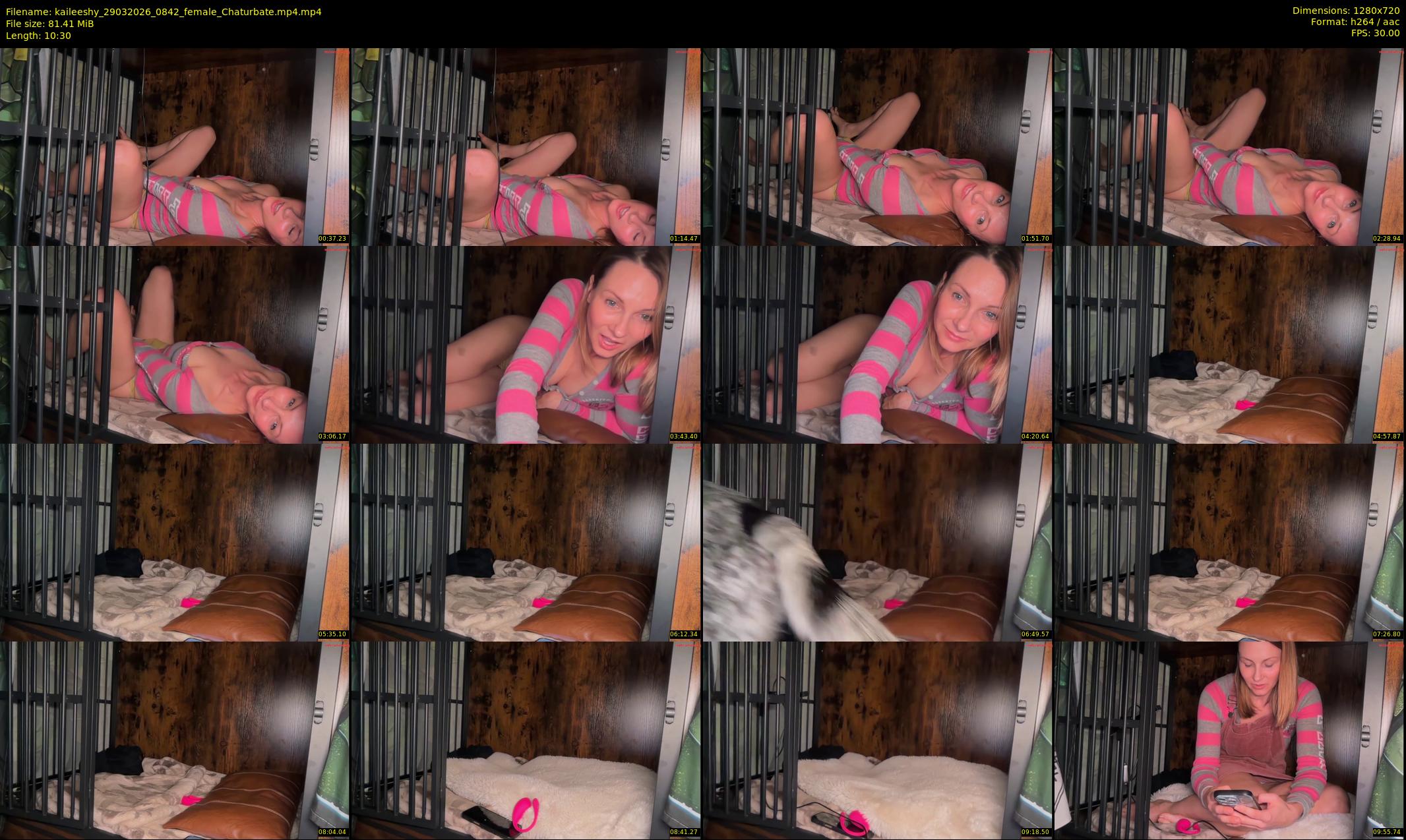 kaileeshy — 11 minute Chaturbate female cam show recording, 720p, Mar 29, 2026