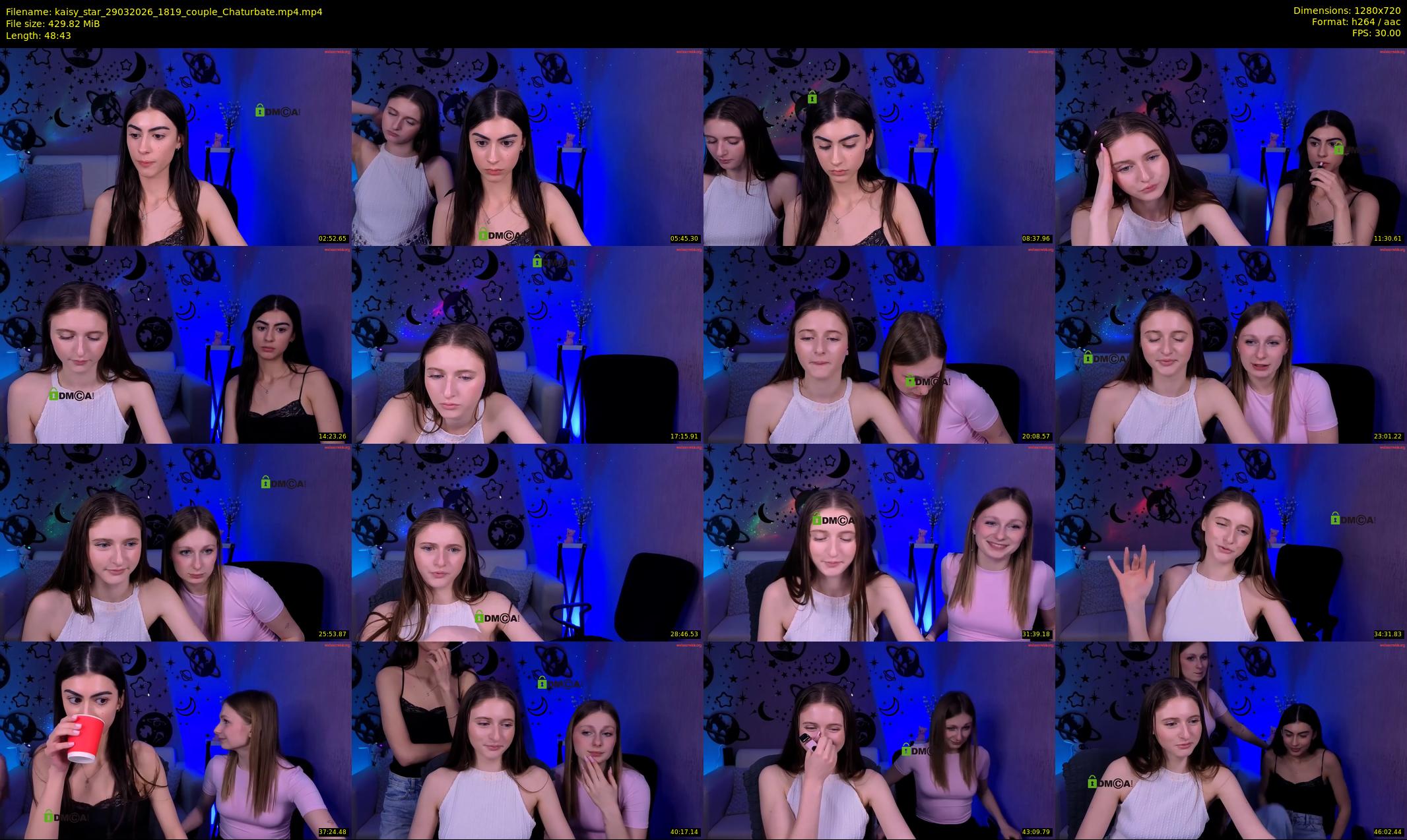 kaisy_star — 49 minute Chaturbate female cam show recording, 720p, Mar 29, 2026