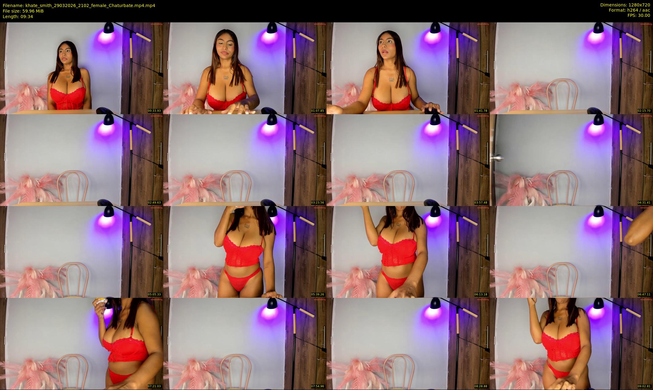 khate_smith — 10 minute Chaturbate female cam show recording, 720p, Mar 29, 2026