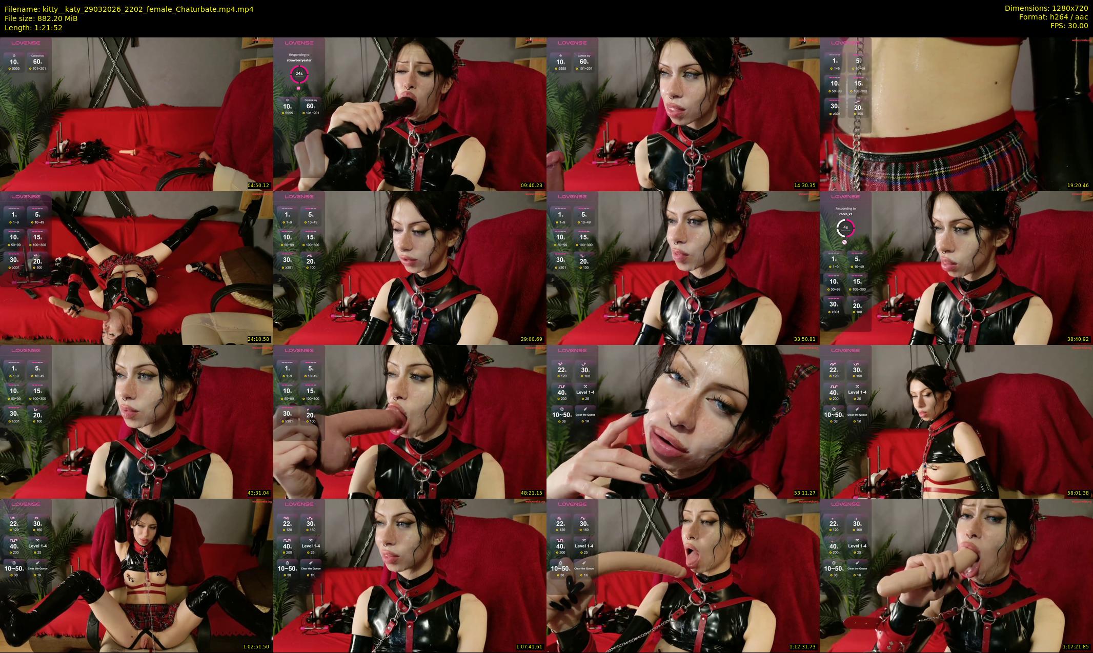 kitty__katy — 82 minute Chaturbate female cam show recording, 720p, Mar 29, 2026