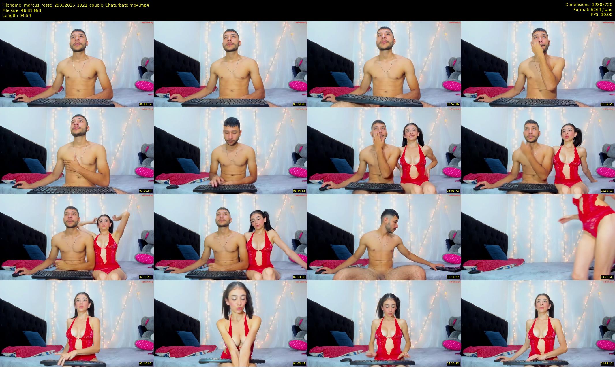 marcus_rosse — 5 minute Chaturbate couple cam show recording, 720p, Mar 29, 2026