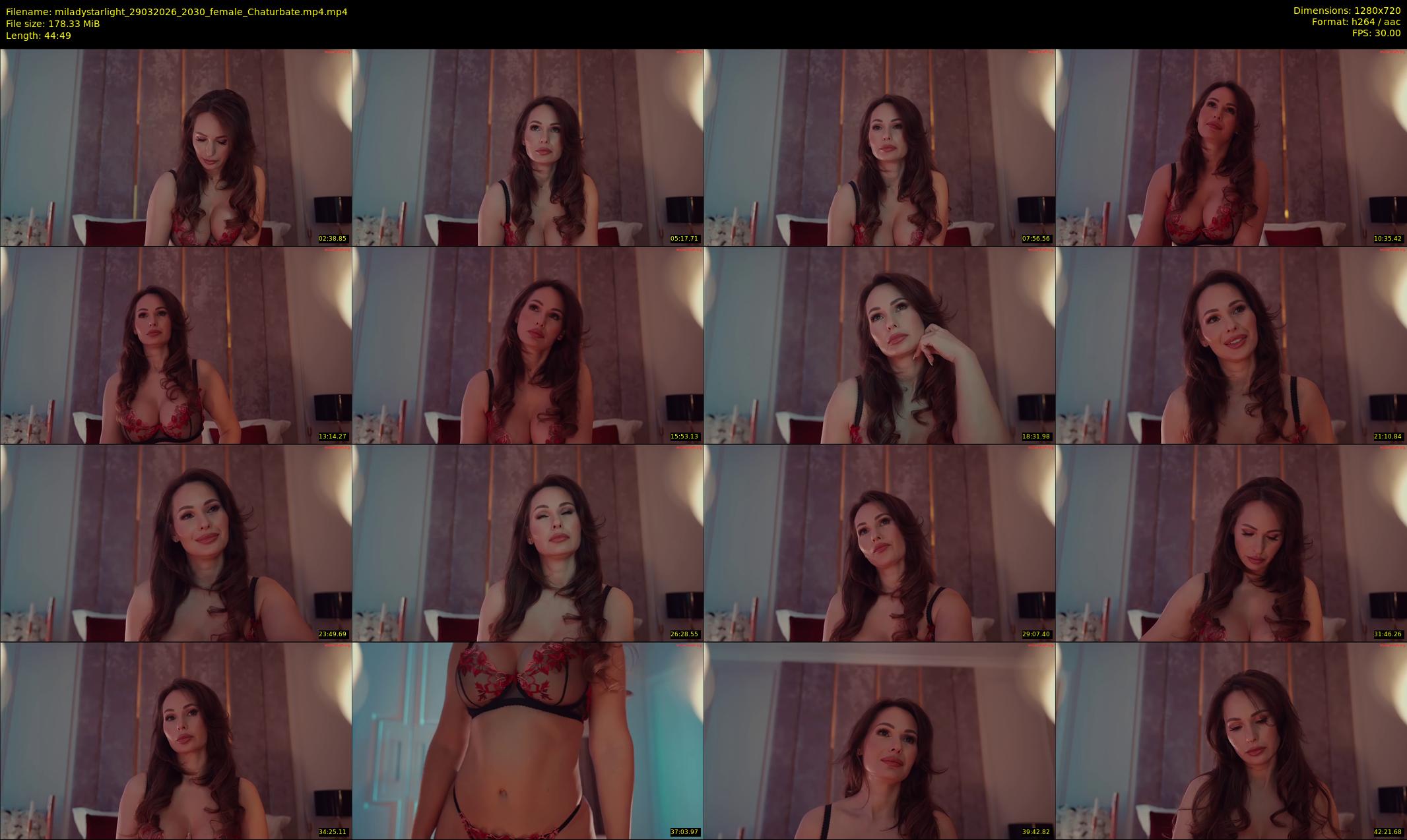 miladystarlight — 45 minute Chaturbate female cam show recording, 720p, Mar 29, 2026
