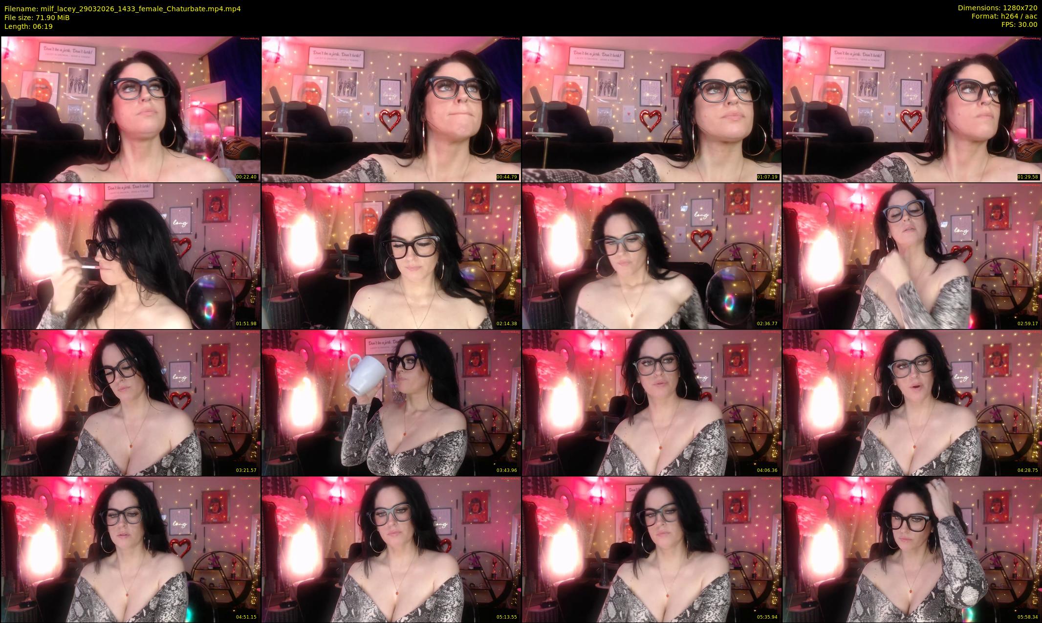 milf_lacey — 7 minute Chaturbate female cam show recording, 720p, Mar 29, 2026