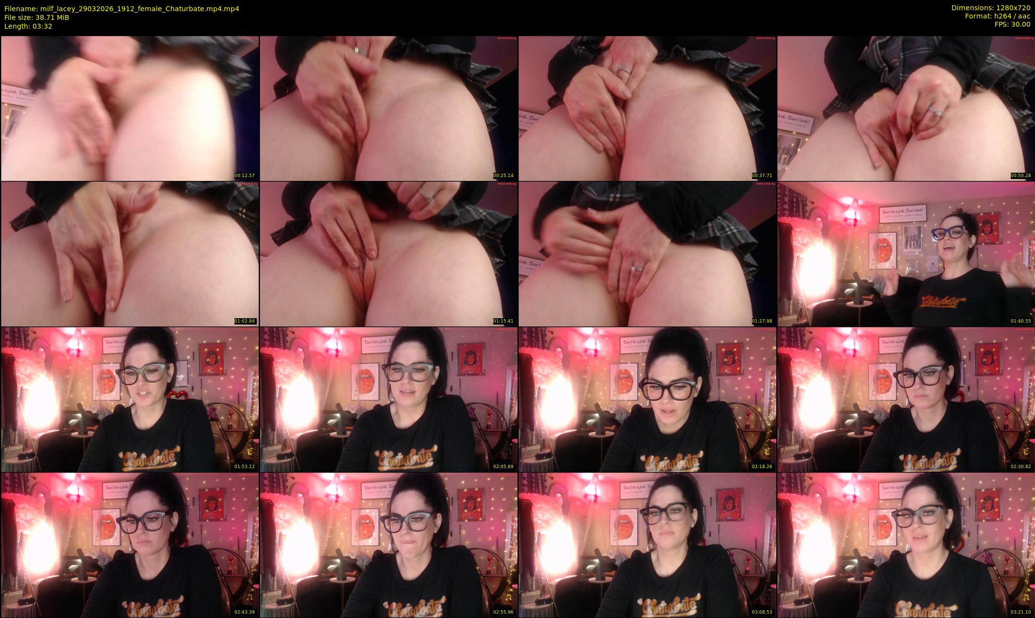 milf_lacey — 4 minute Chaturbate female cam show recording, 720p, Mar 29, 2026