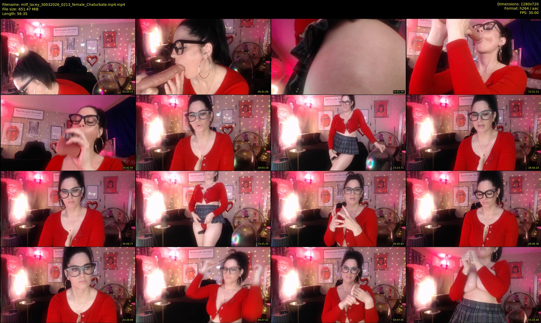 milf_lacey — 57 minute Chaturbate female cam show recording, 720p, Mar 30, 2026