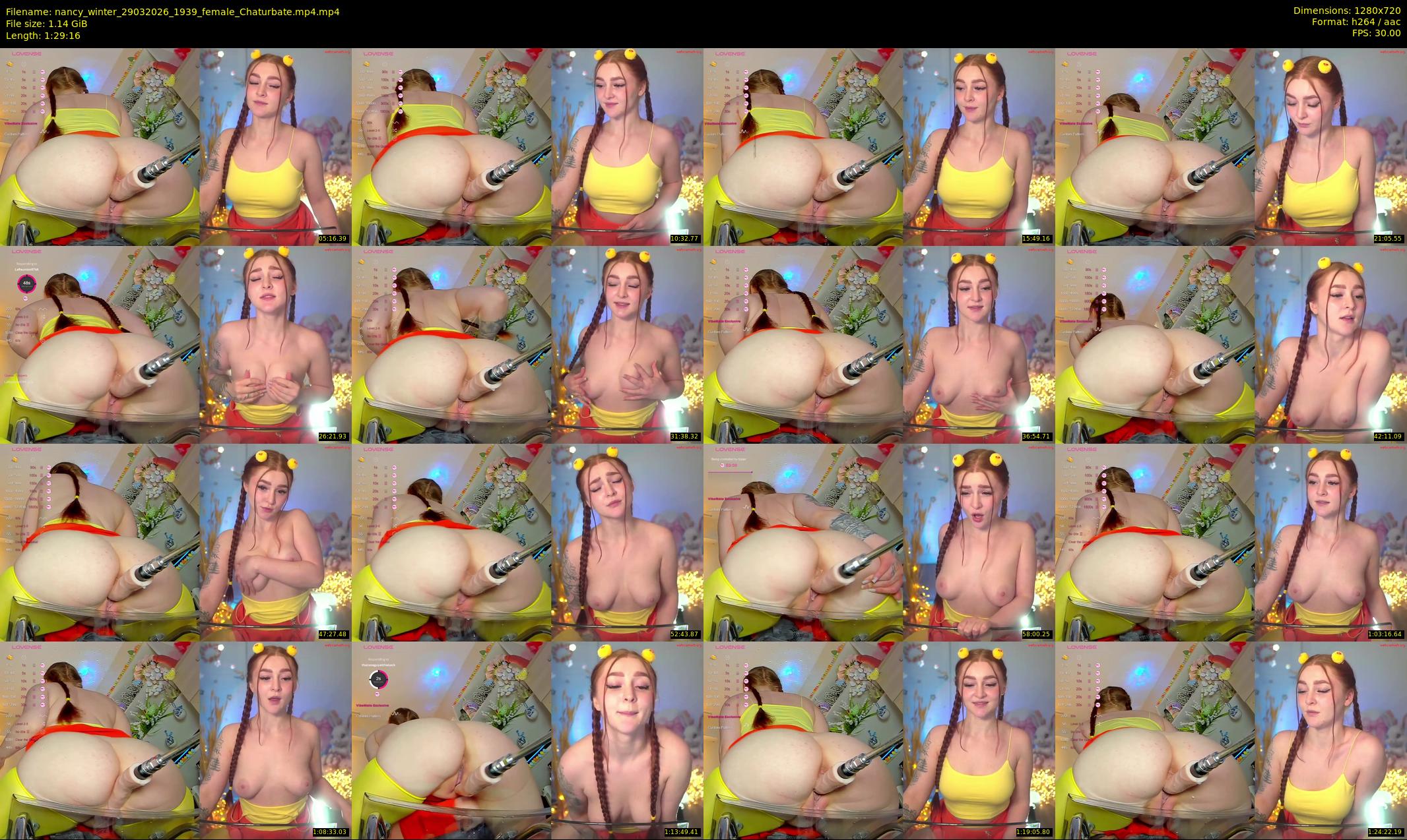 nancy_winter — 90 minute Chaturbate female cam show recording, 720p, Mar 29, 2026