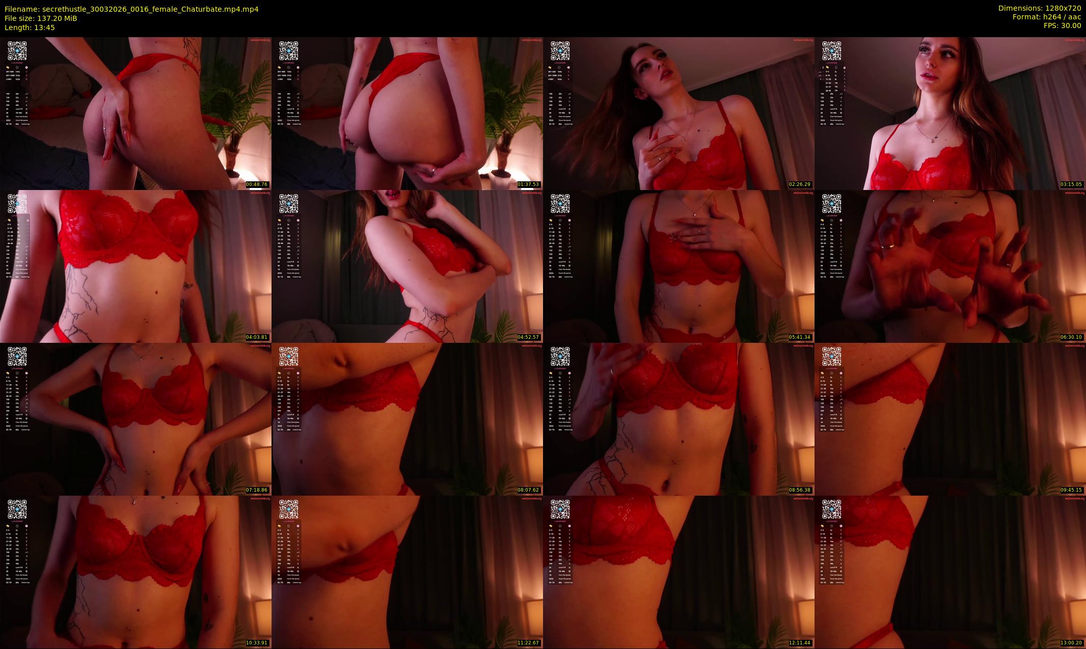 secrethustle — 14 minute Chaturbate female cam show recording, 720p, Mar 30, 2026