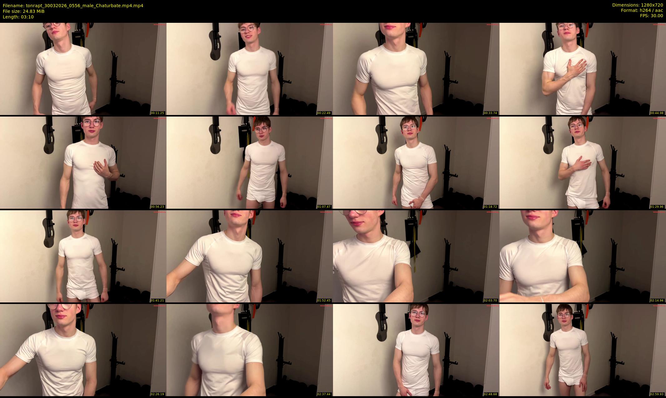 tonrapt — 4 minute Chaturbate male cam show recording, 720p, Mar 30, 2026