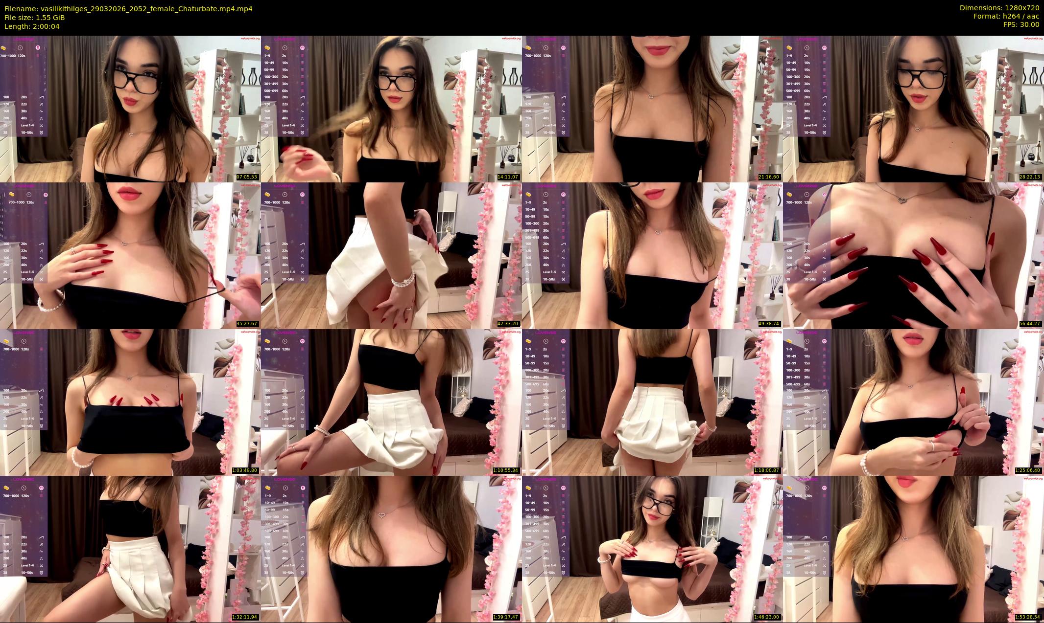 vasilikithilges — 121 minute Chaturbate female cam show recording, 720p, Mar 29, 2026