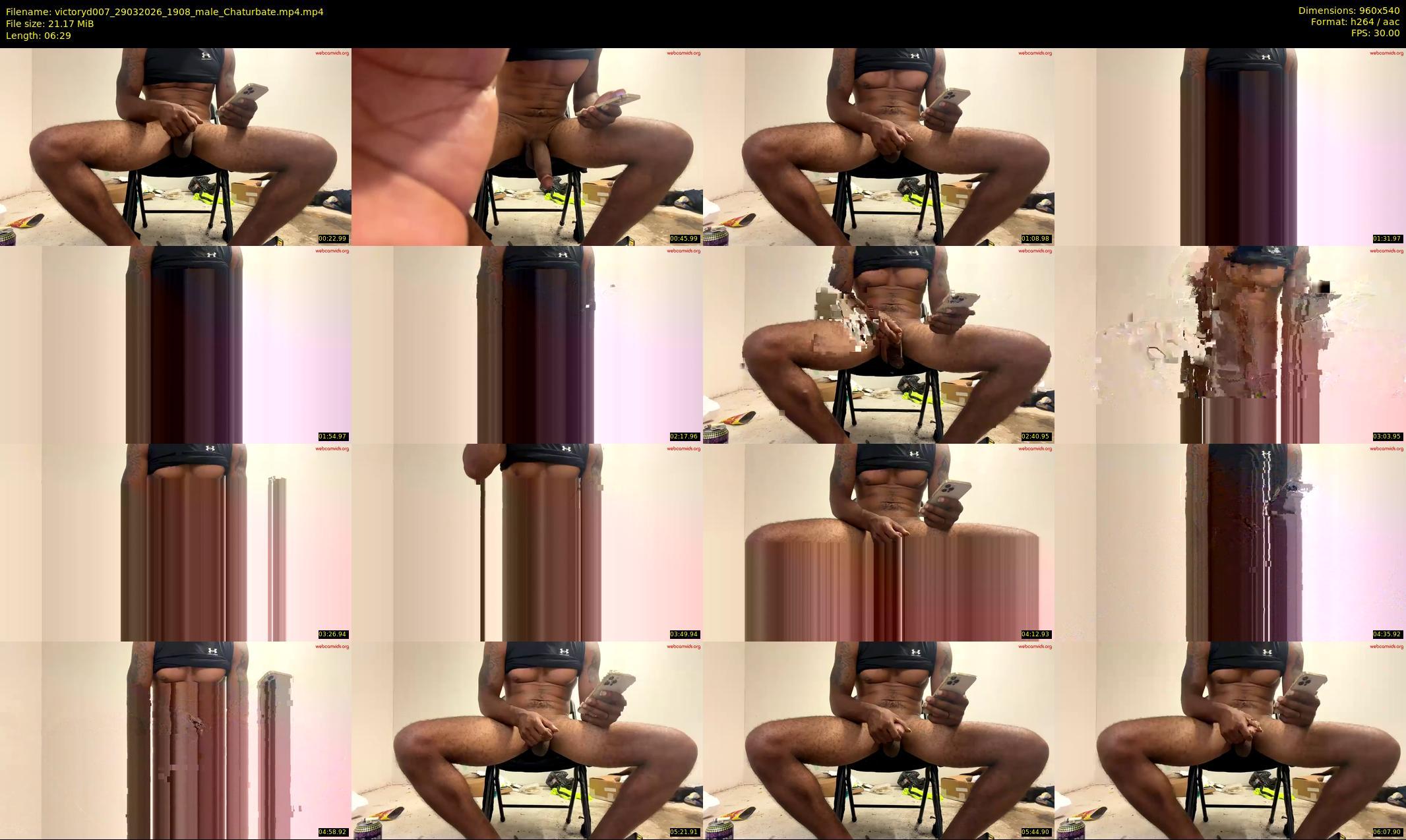 victoryd007 — 7 minute Chaturbate male cam show recording, 480p, Mar 29, 2026