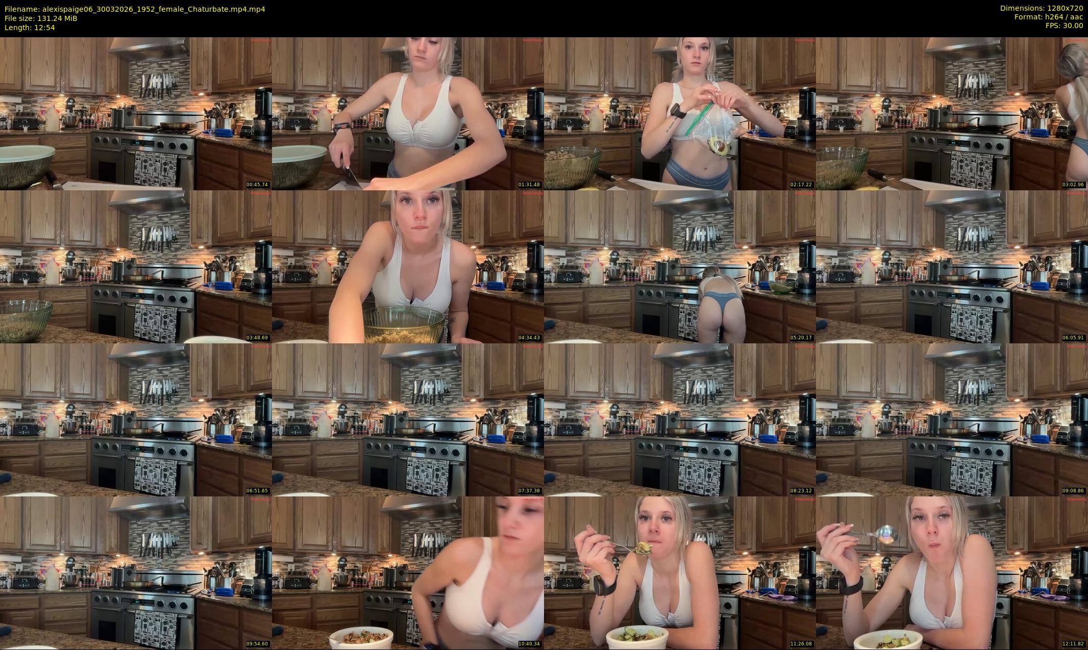 alexispaige06 — 13 minute Chaturbate female cam show recording, 720p, Mar 30, 2026
