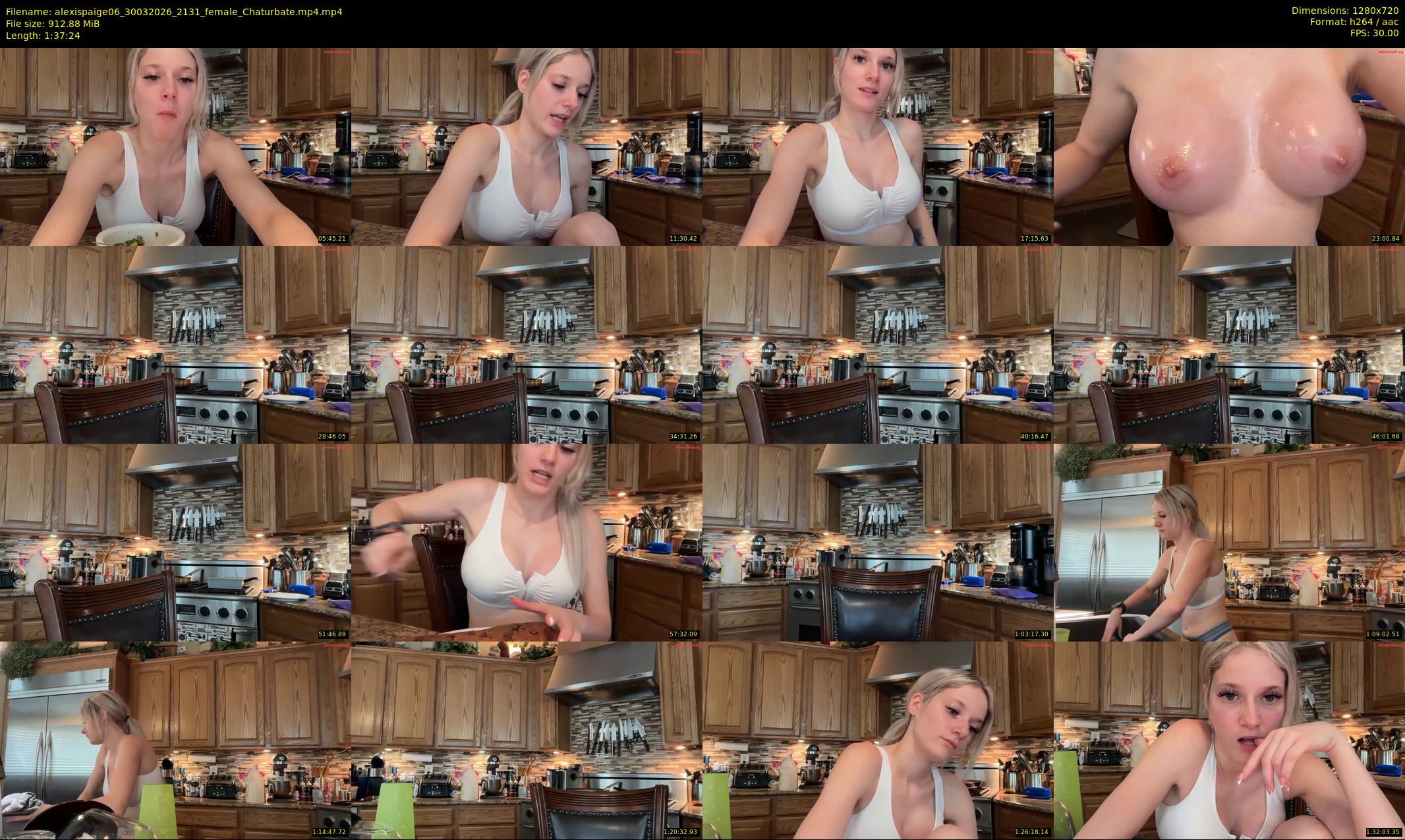 alexispaige06 — 98 minute Chaturbate female cam show recording, 720p, Mar 30, 2026