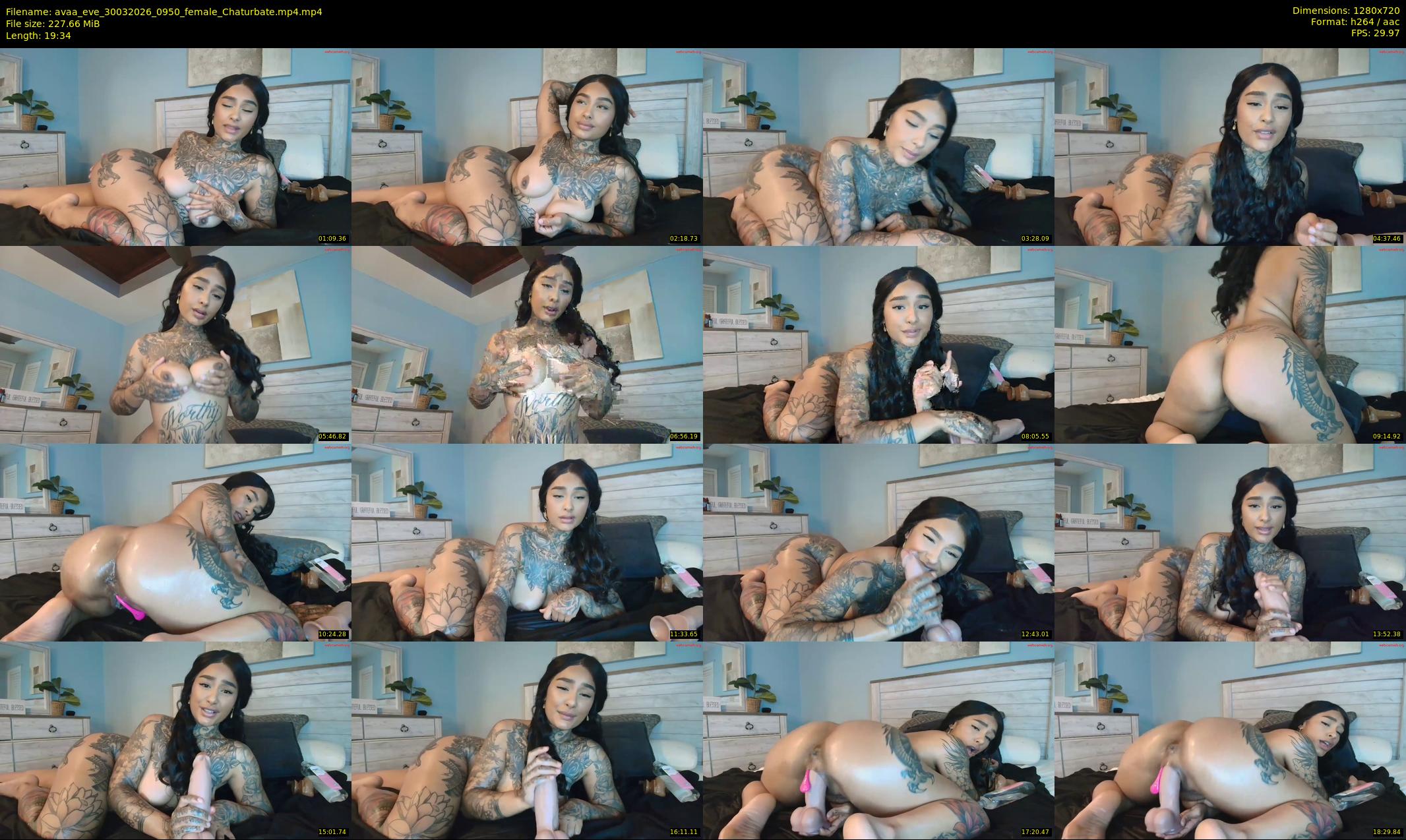 avaa_eve — 20 minute Chaturbate female cam show recording, 720p, Mar 30, 2026