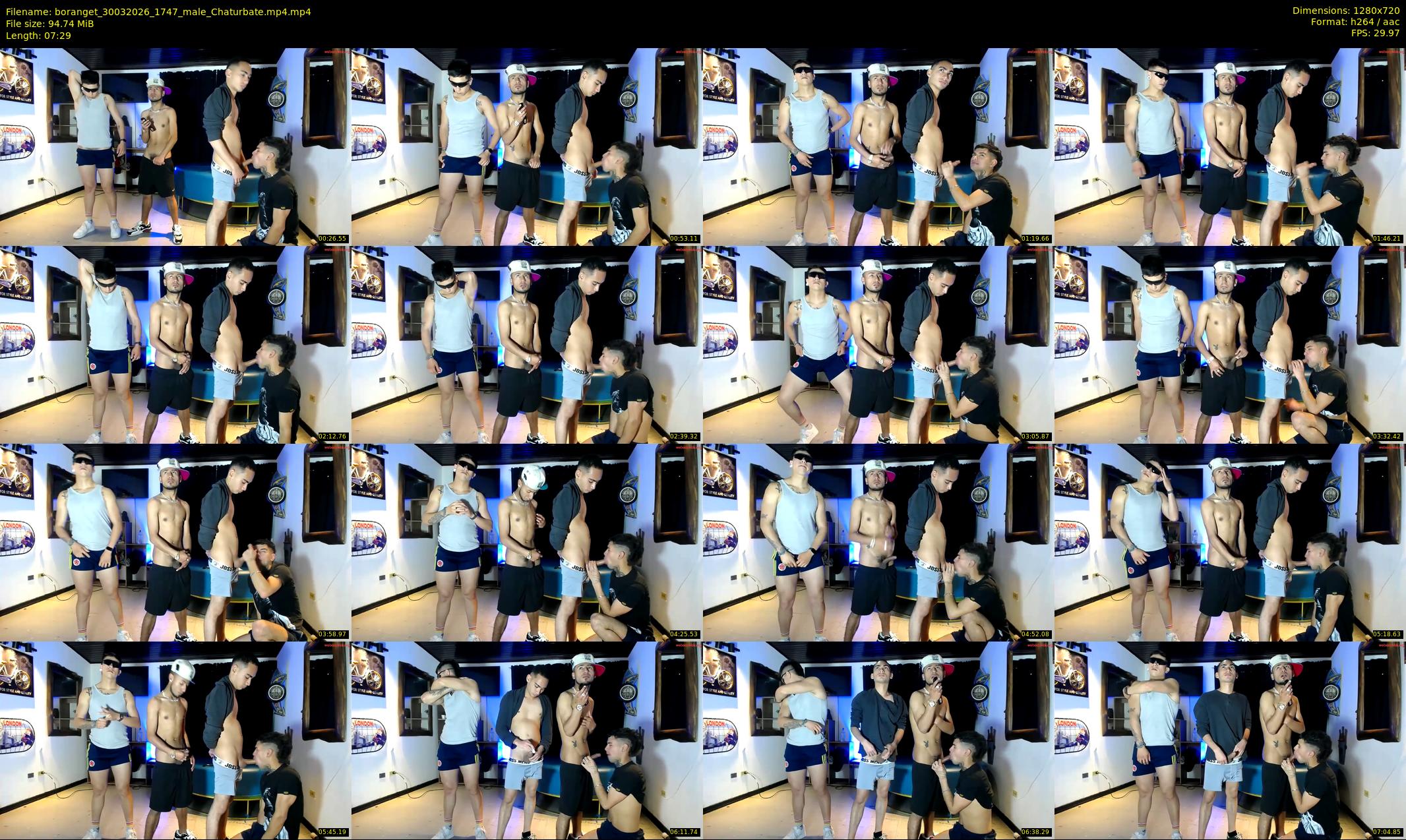 boranget — 8 minute Chaturbate male cam show recording, 720p, Mar 30, 2026