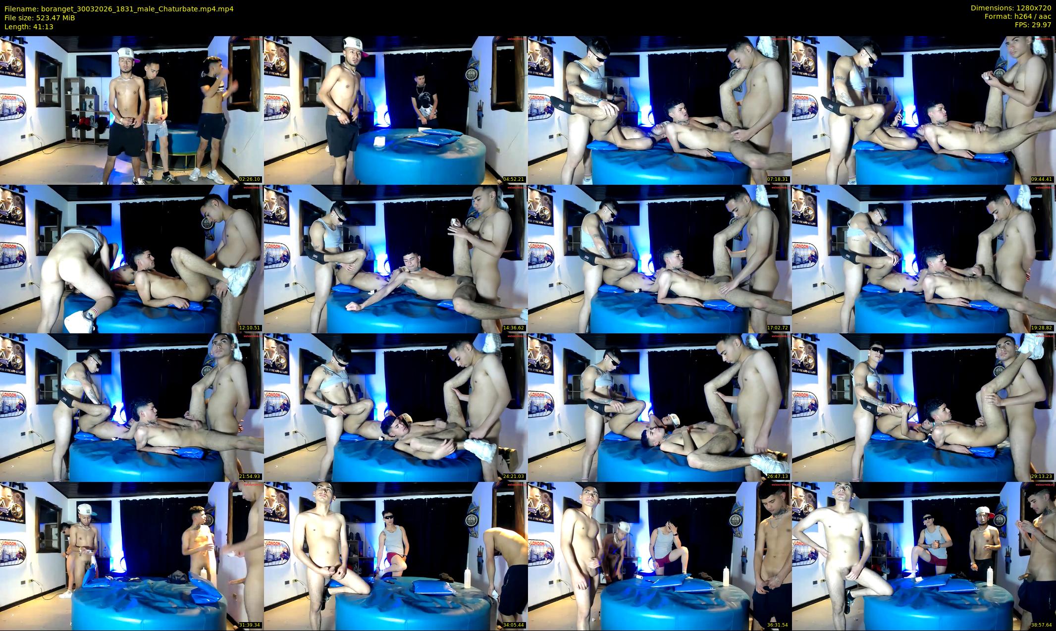 boranget — 42 minute Chaturbate male cam show recording, 720p, Mar 30, 2026