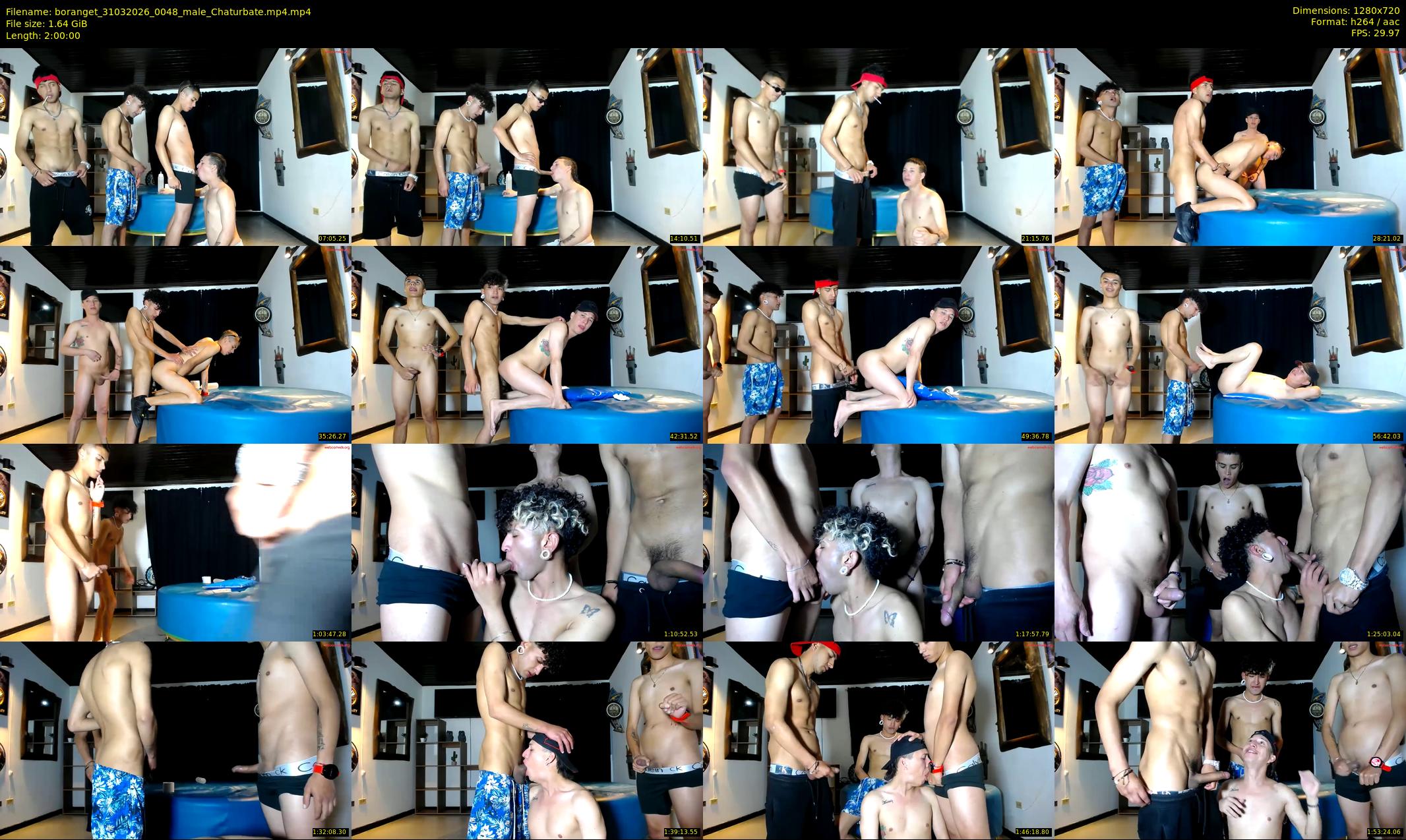 boranget — 120 minute Chaturbate male cam show recording, 720p, Mar 31, 2026