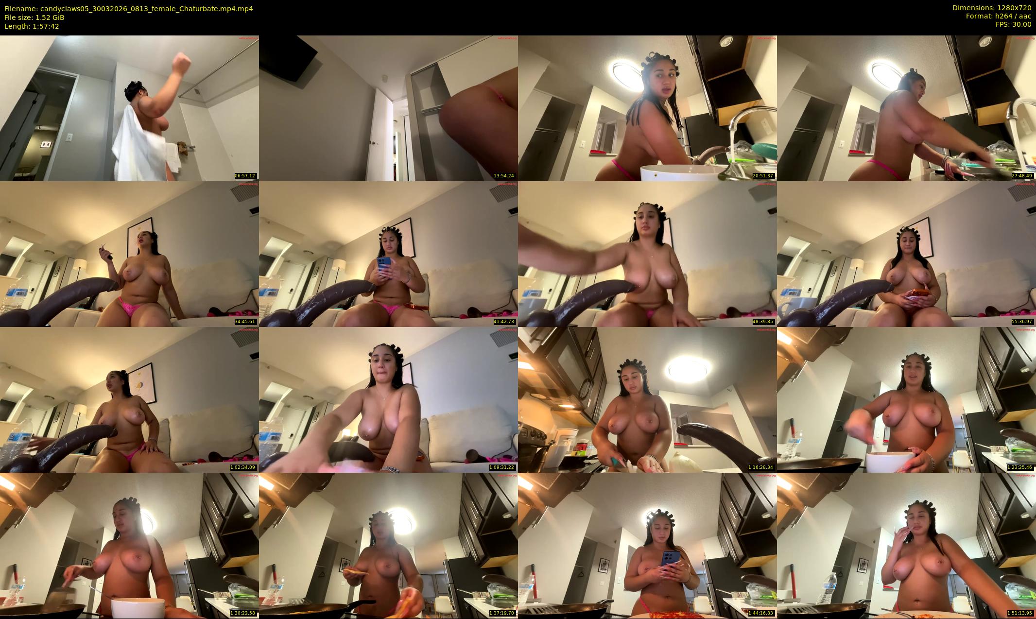 candyclaws05 — 118 minute Chaturbate female cam show recording, 720p, Mar 30, 2026