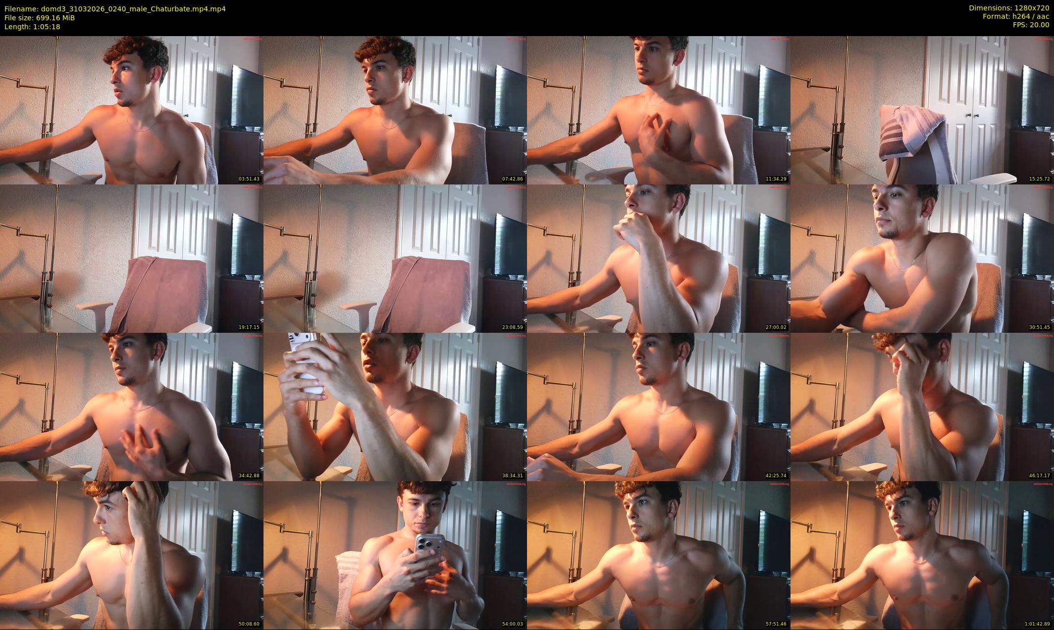 domd3 — 66 minute Chaturbate male cam show recording, 720p, Mar 31, 2026