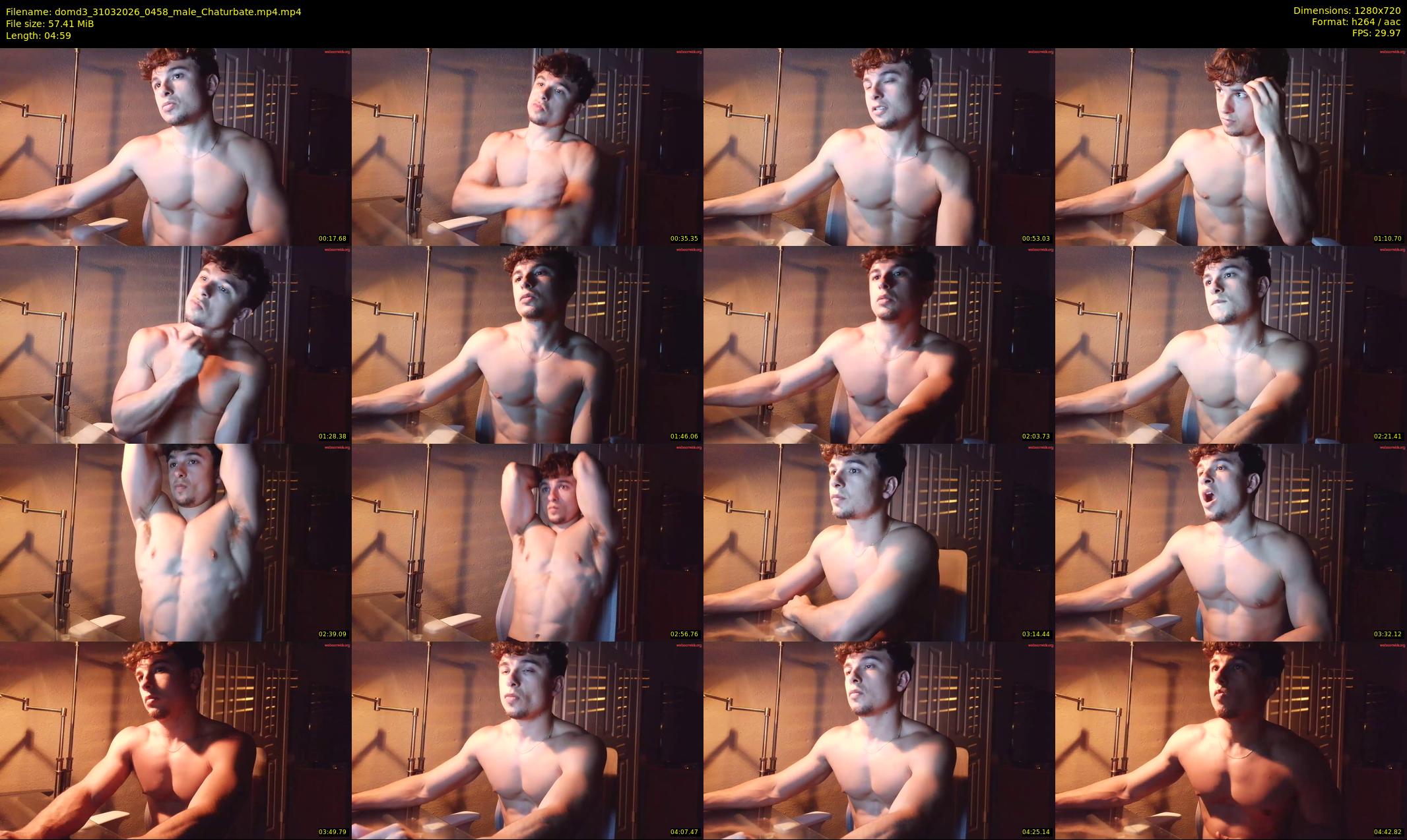 domd3 — 5 minute Chaturbate male cam show recording, 720p, Mar 31, 2026