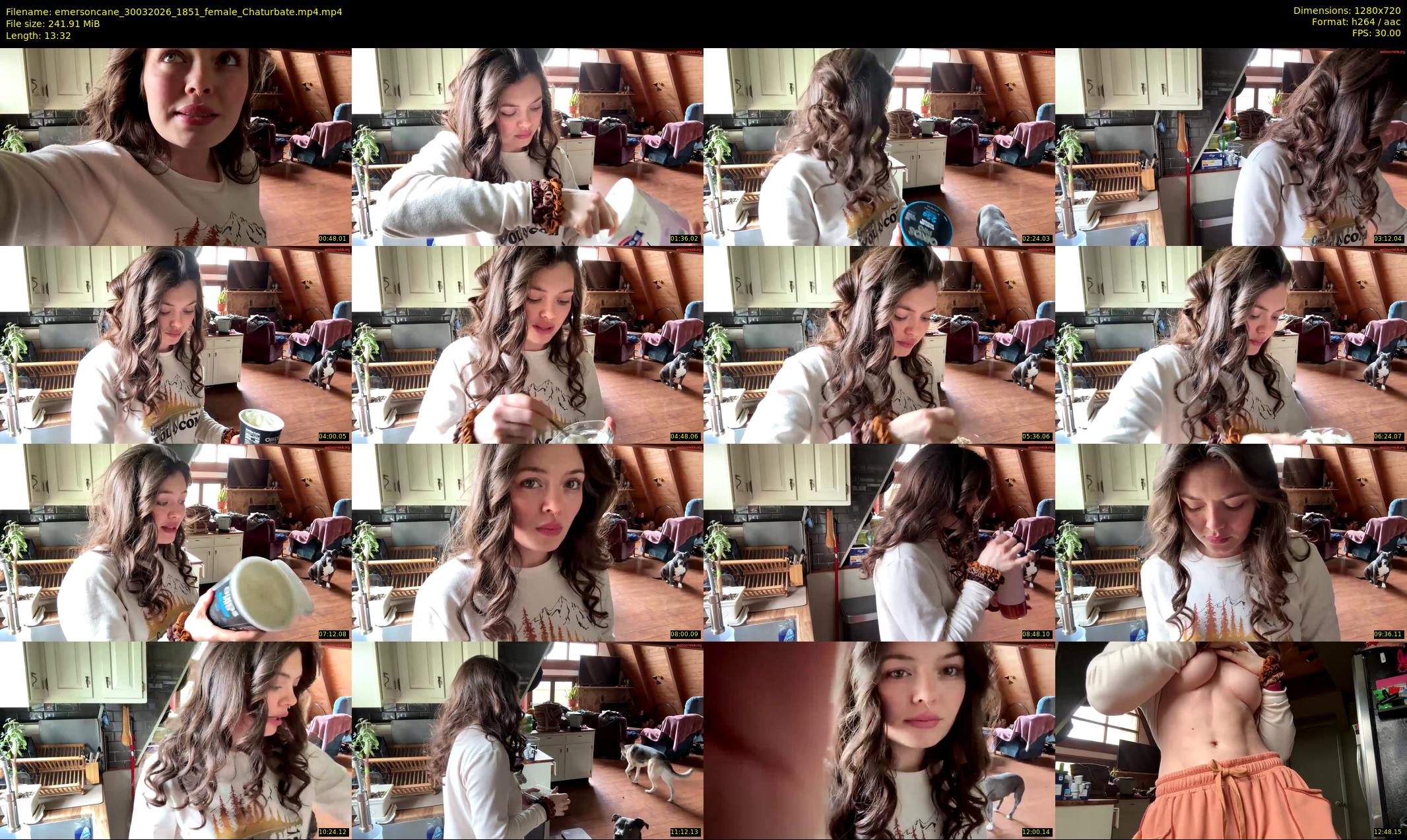 emersoncane — 14 minute Chaturbate female cam show recording, 720p, Mar 30, 2026