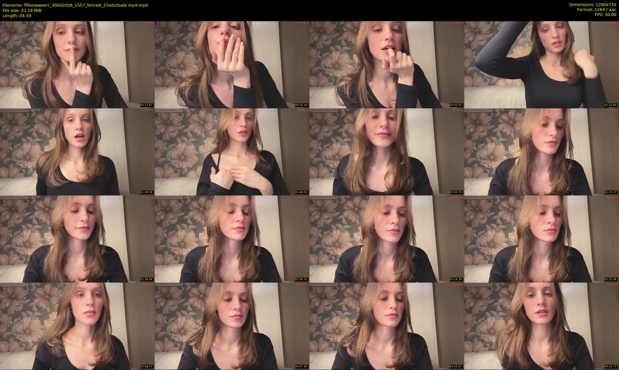 fflloowweerr — 5 minute Chaturbate couple cam show recording, 720p, Mar 30, 2026