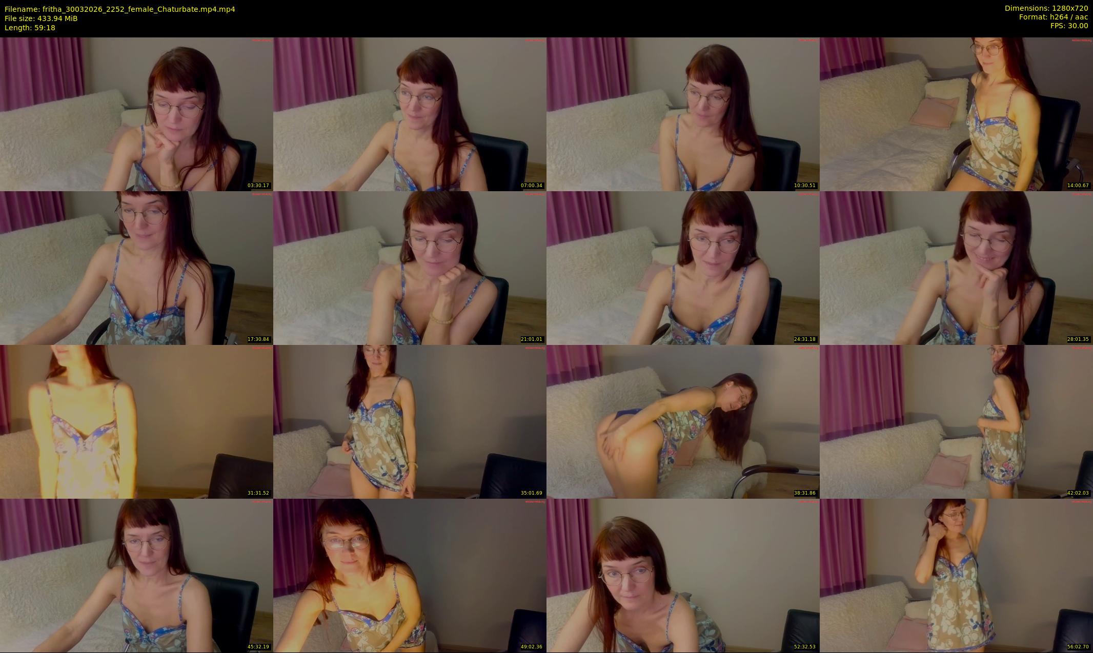 fritha — 60 minute Chaturbate female cam show recording, 720p, Mar 30, 2026