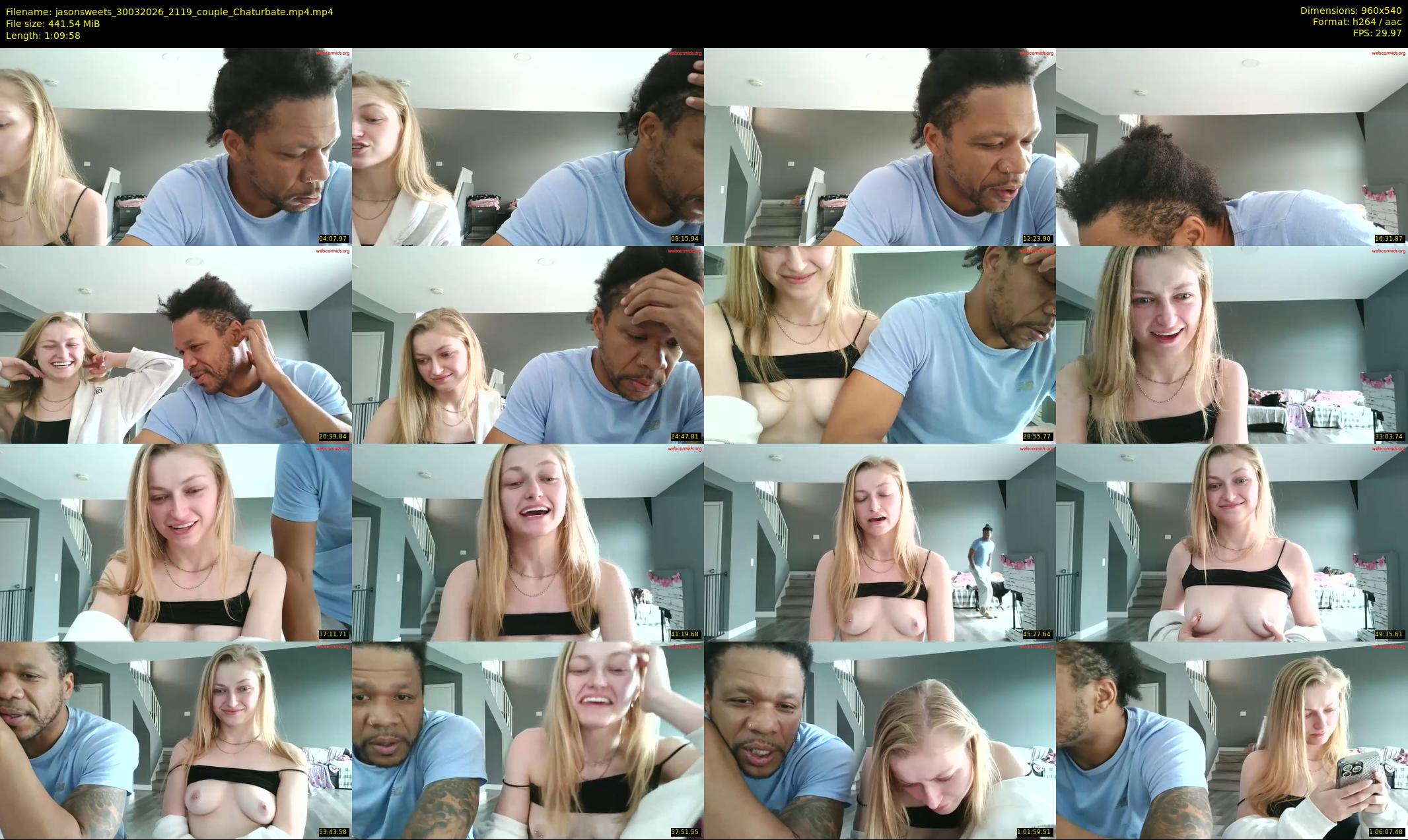 jasonsweets — 70 minute Chaturbate couple cam show recording, 480p, Mar 30, 2026