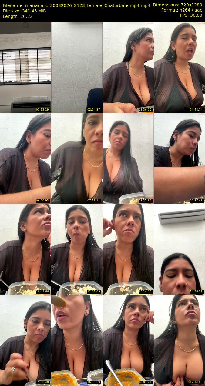 mariana_c — 21 minute Chaturbate female cam show recording, 1080p, Mar 30, 2026