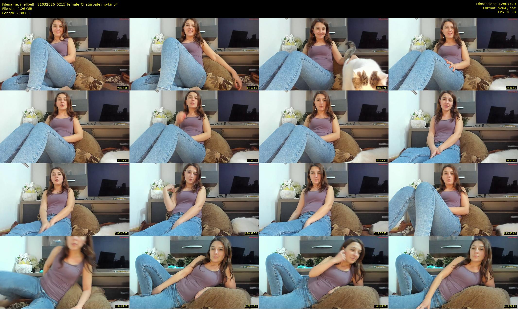 mellbell_ — 120 minute Chaturbate female cam show recording, 720p, Mar 31, 2026