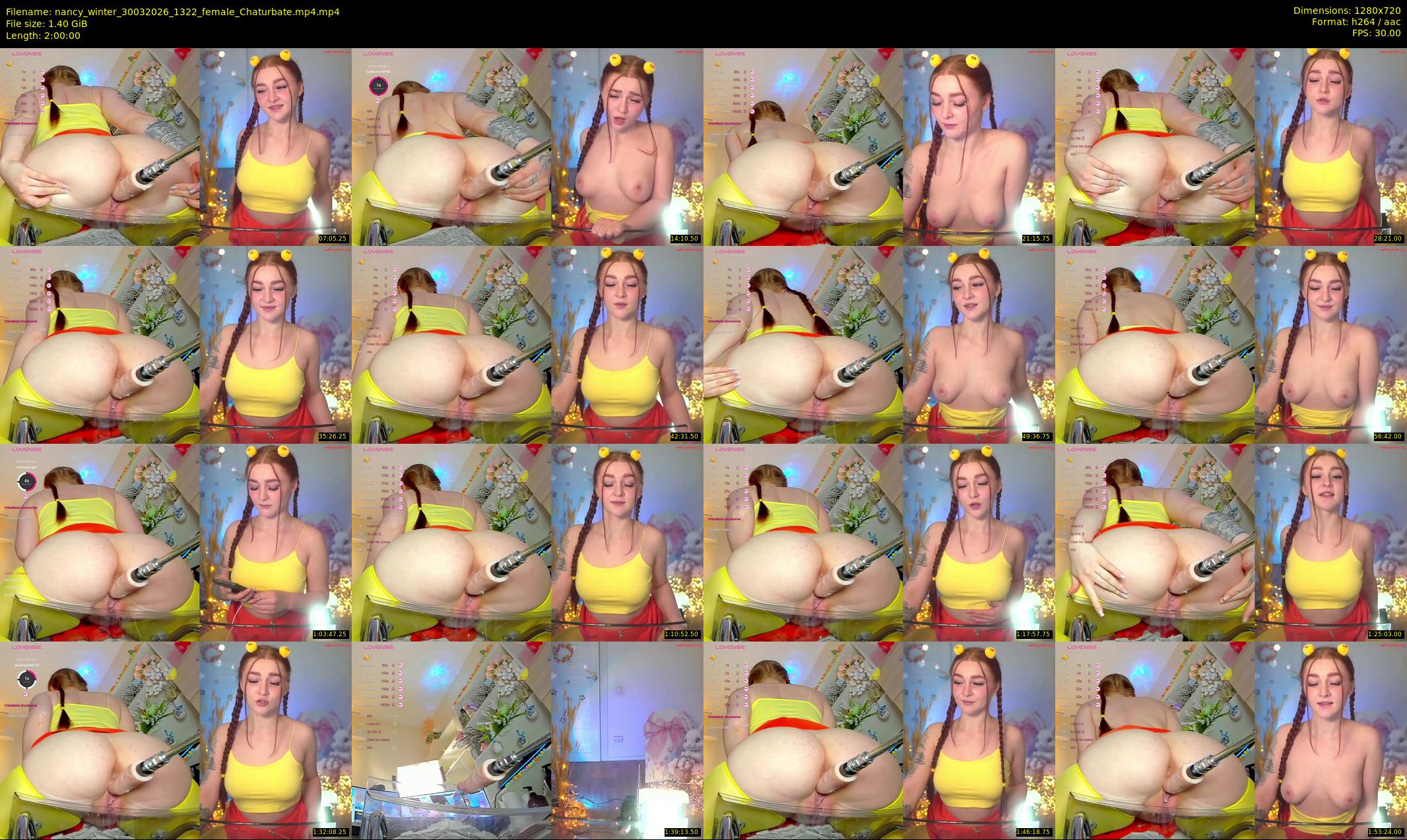 nancy_winter — 120 minute Chaturbate female cam show recording, 720p, Mar 30, 2026