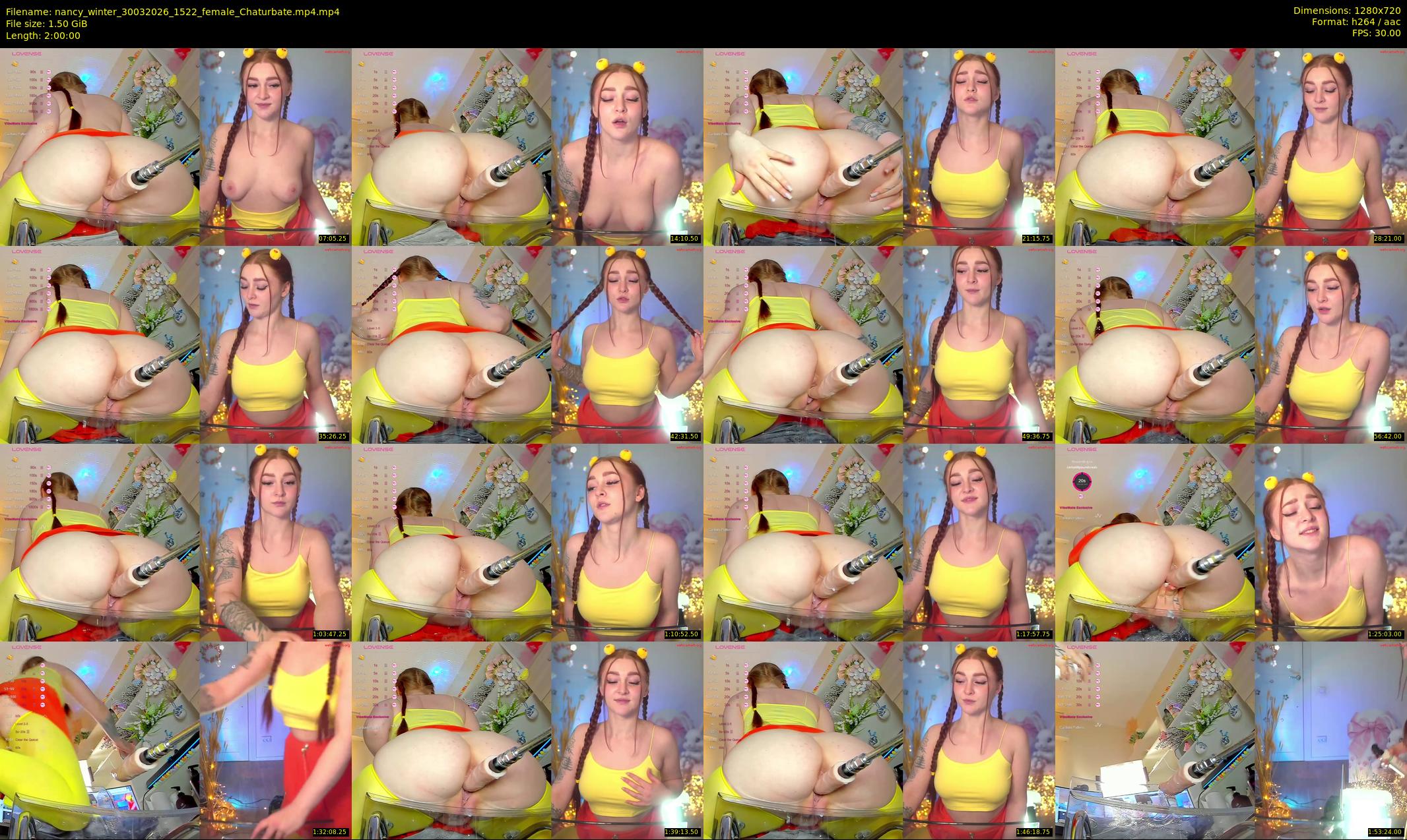 nancy_winter — 120 minute Chaturbate female cam show recording, 720p, Mar 30, 2026