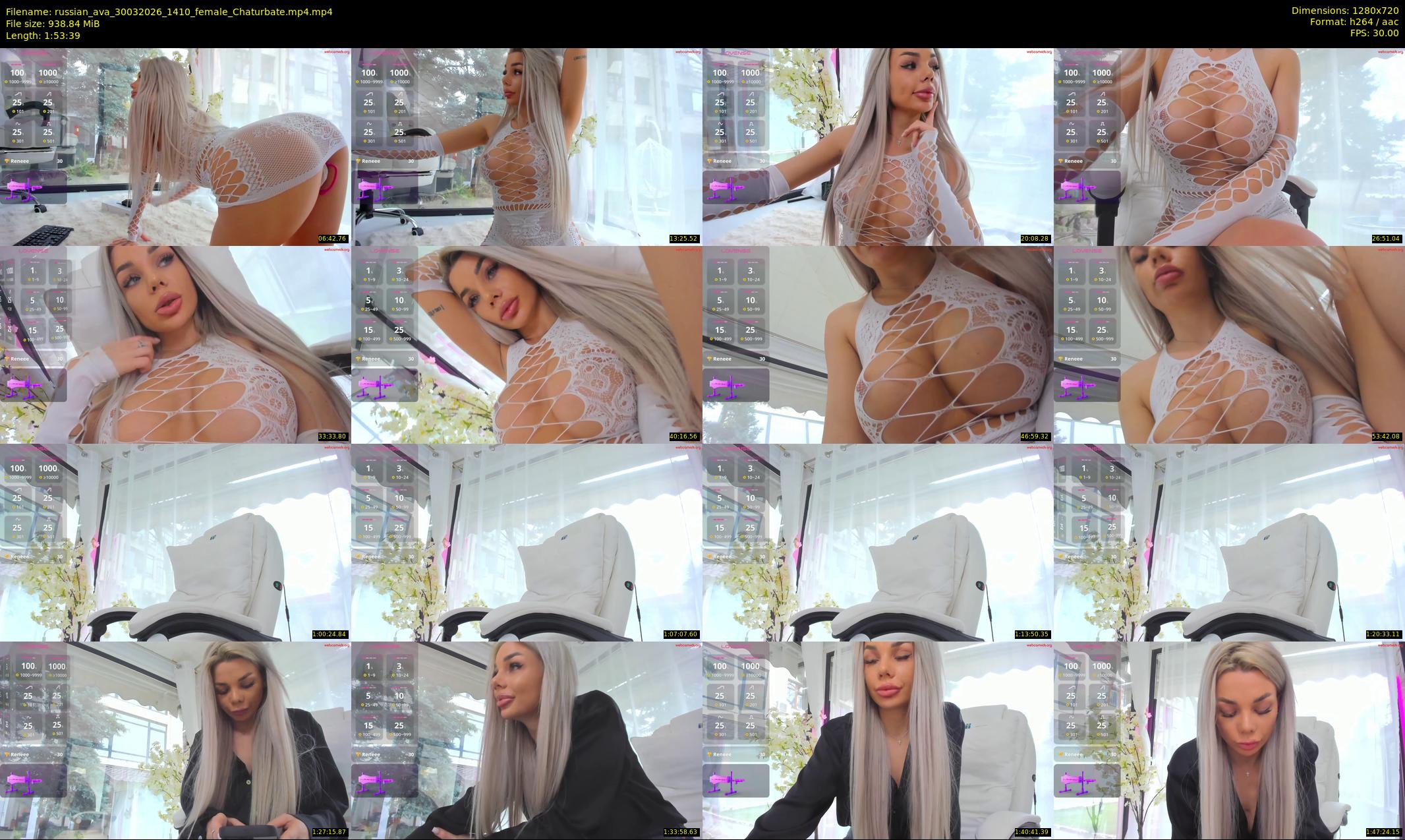 russian_ava — 114 minute Chaturbate female cam show recording, 720p, Mar 30, 2026