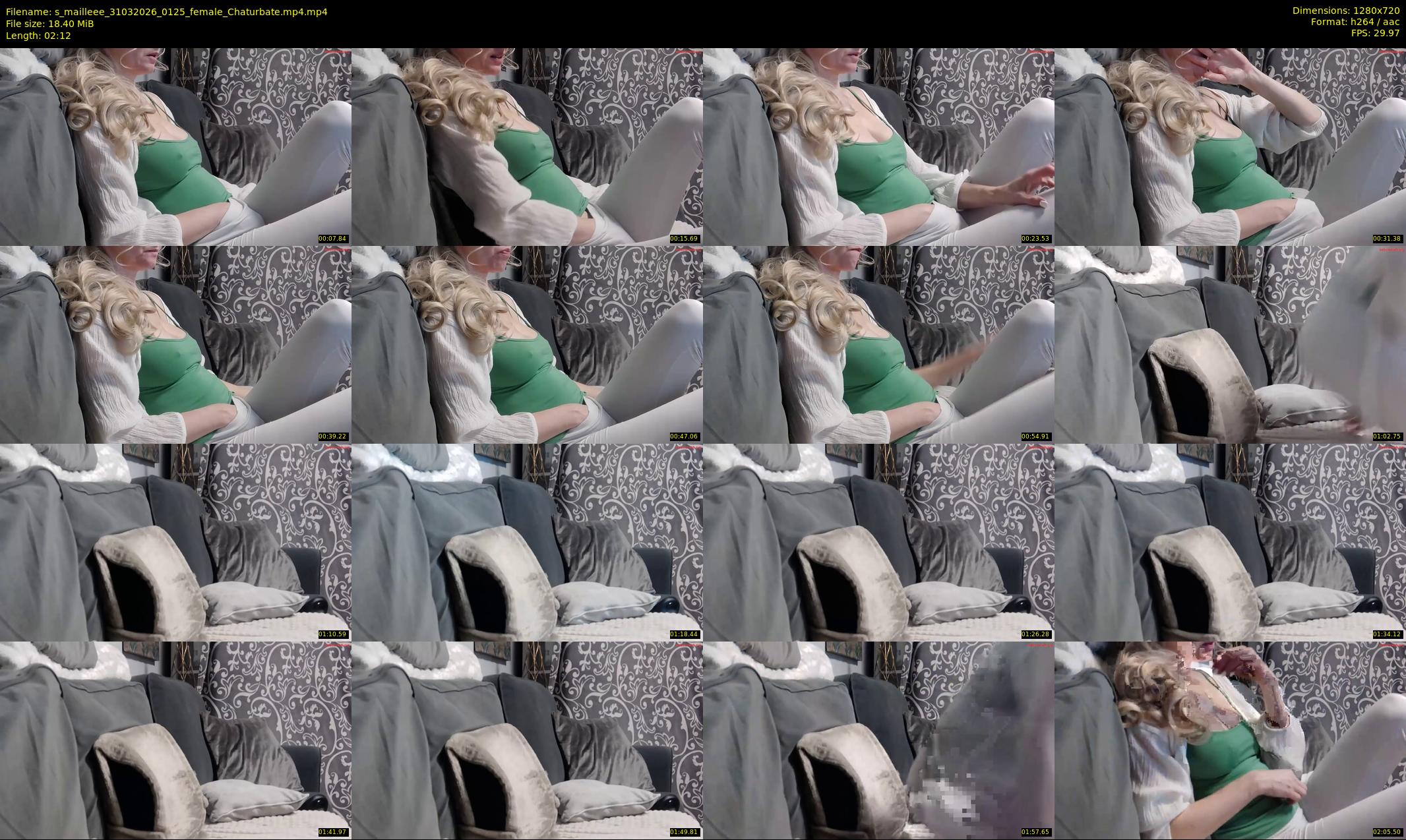 s_mailleee — 3 minute Chaturbate female cam show recording, 720p, Mar 31, 2026