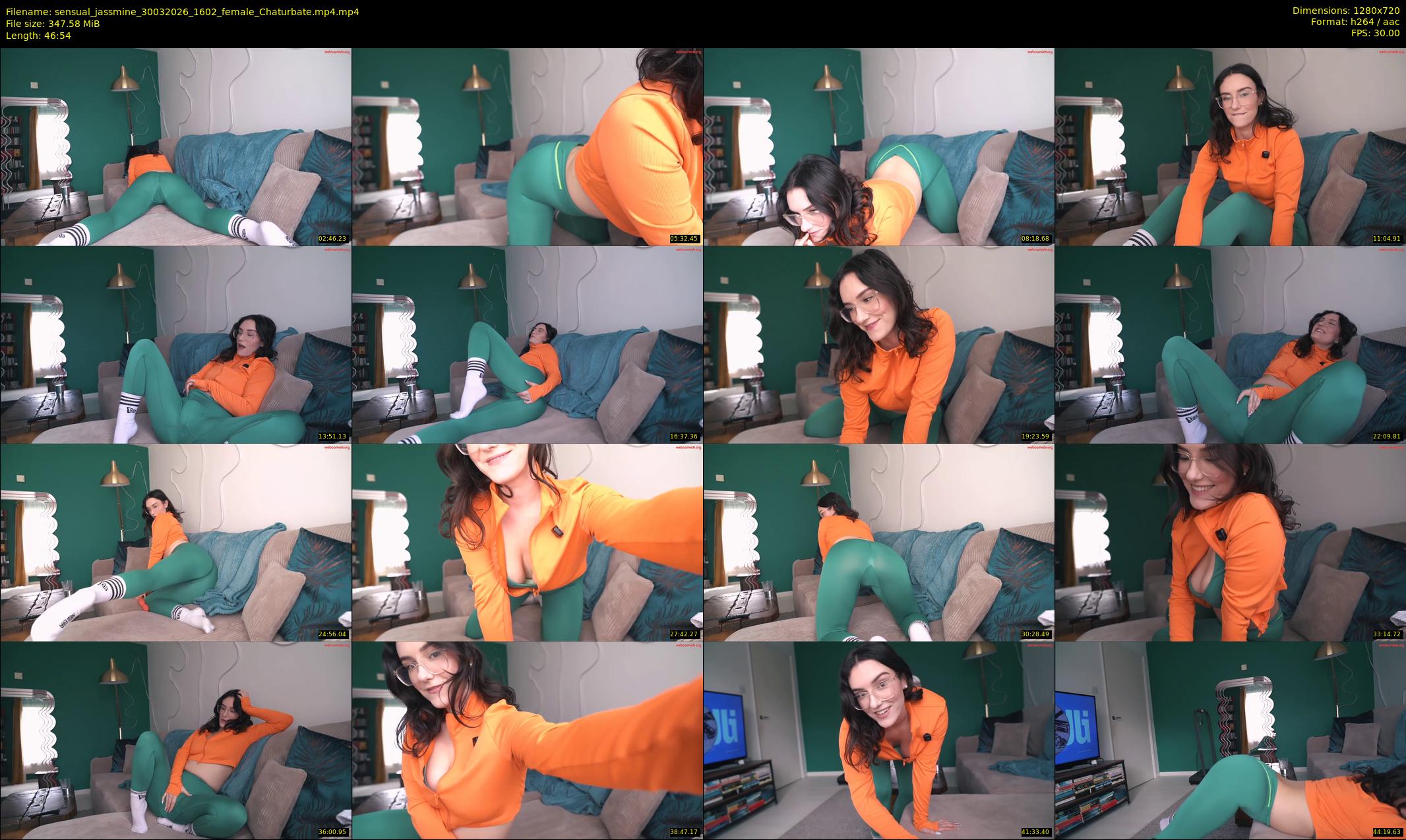 sensual_jassmine — 47 minute Chaturbate female cam show recording, 720p, Mar 30, 2026