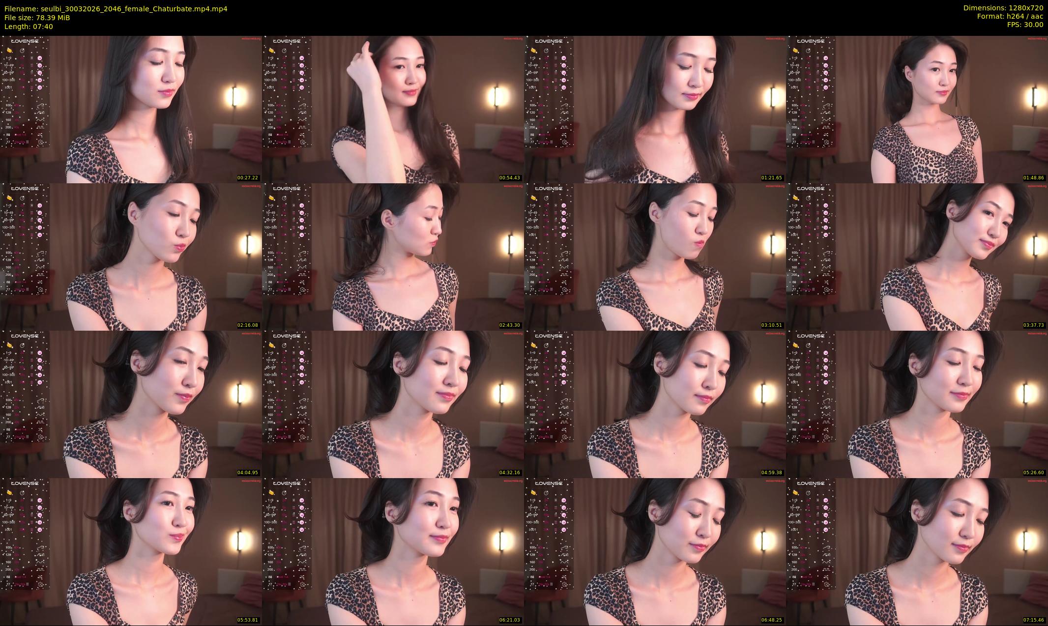 seulbi — 8 minute Chaturbate female cam show recording, 720p, Mar 30, 2026