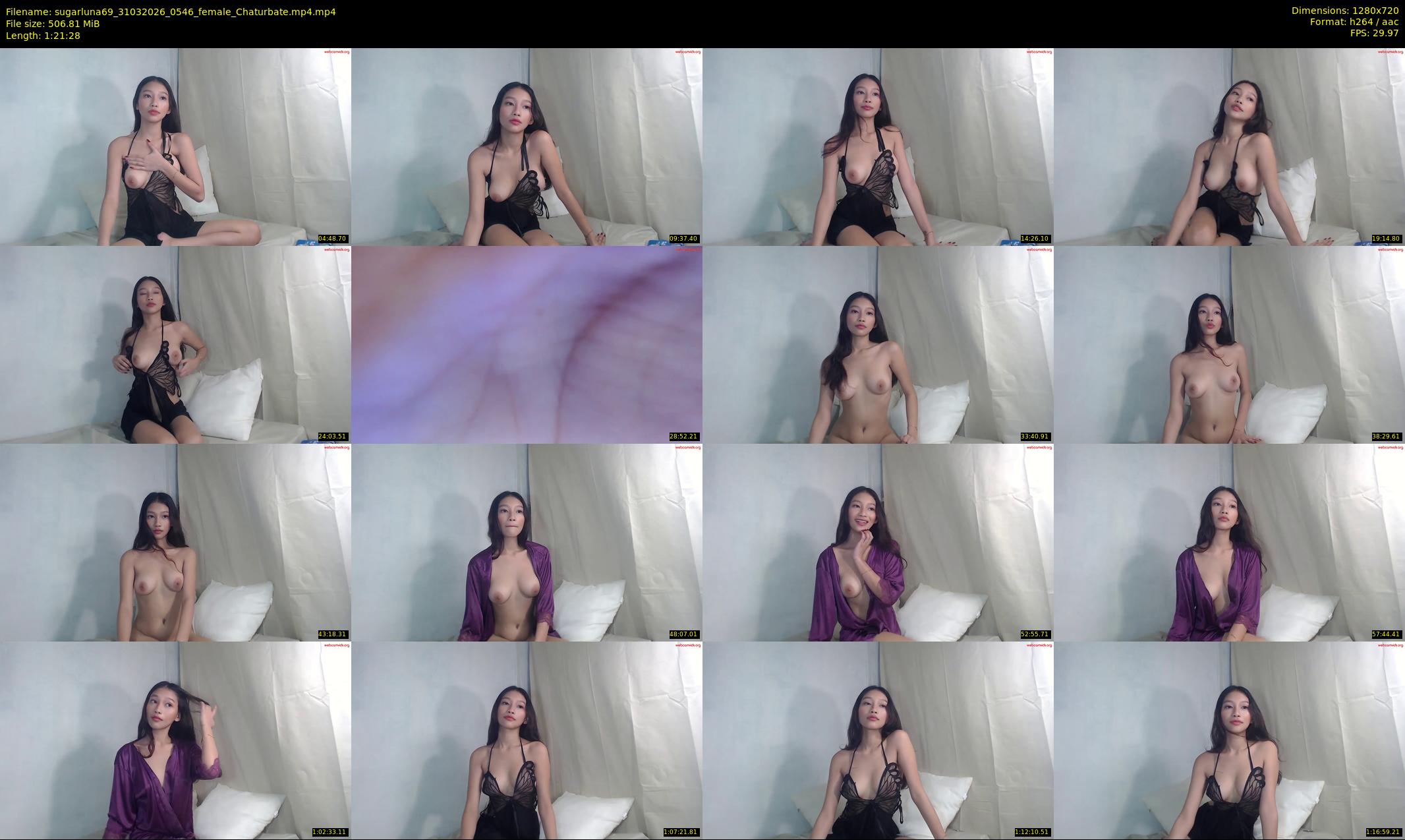 sugarluna69 — 82 minute Chaturbate female cam show recording, 720p, Mar 31, 2026
