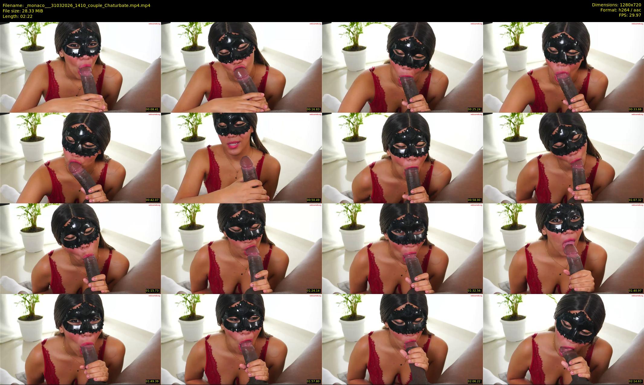 _monaco__ — 3 minute Chaturbate couple cam show recording, 720p, Mar 31, 2026