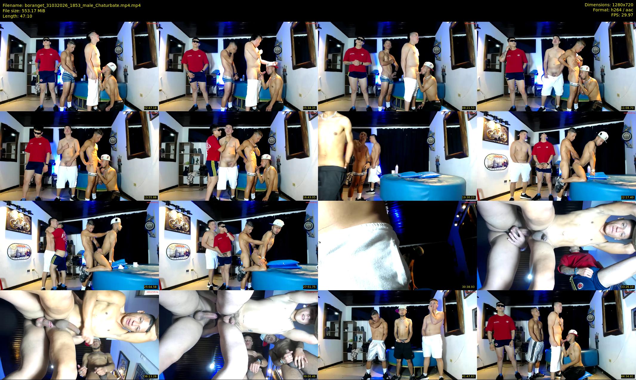 boranget — 48 minute Chaturbate male cam show recording, 720p, Mar 31, 2026