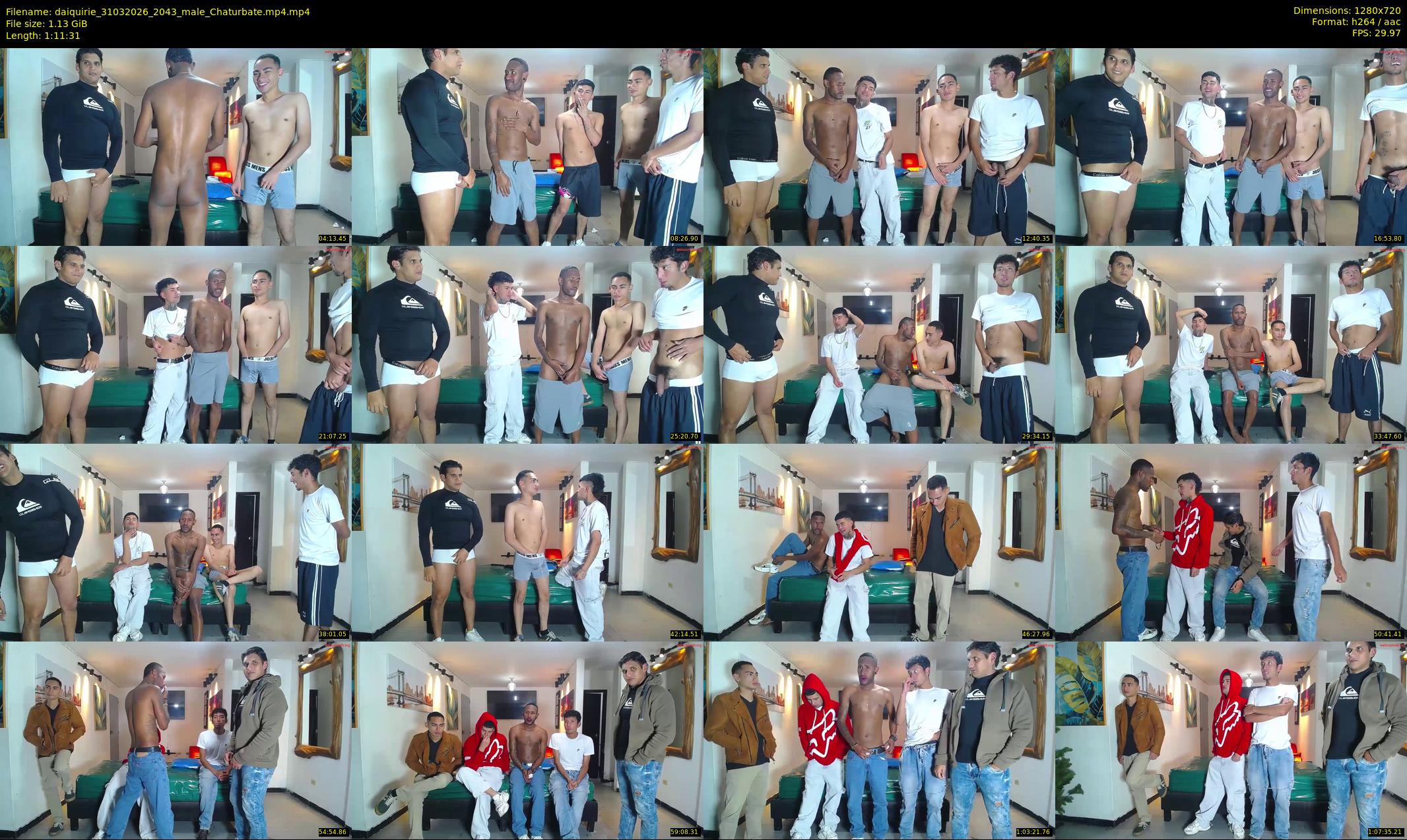 daiquirie — 72 minute Chaturbate male cam show recording, 720p, Mar 31, 2026