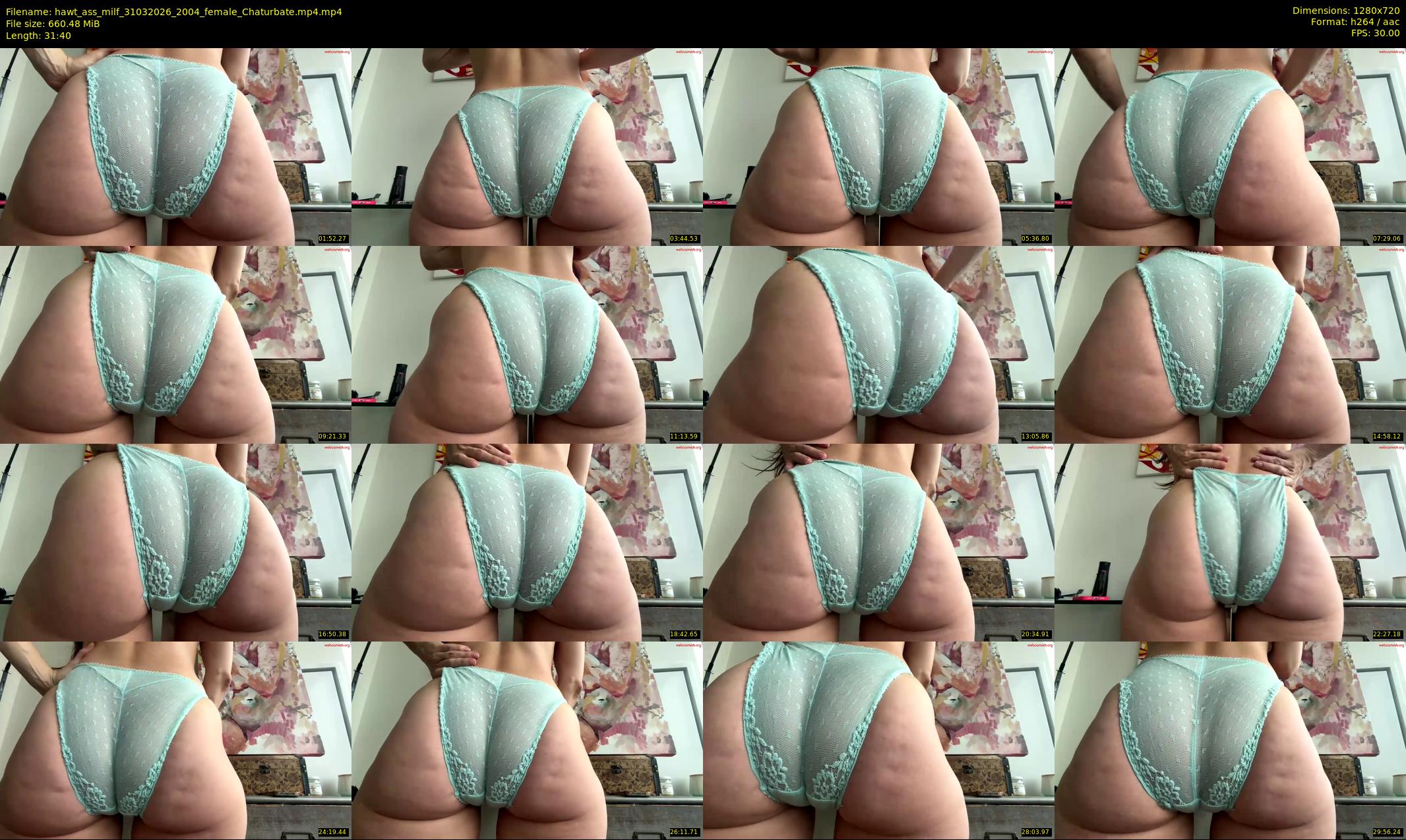 hawt_ass_milf — 32 minute Chaturbate female cam show recording, 720p, Mar 31, 2026